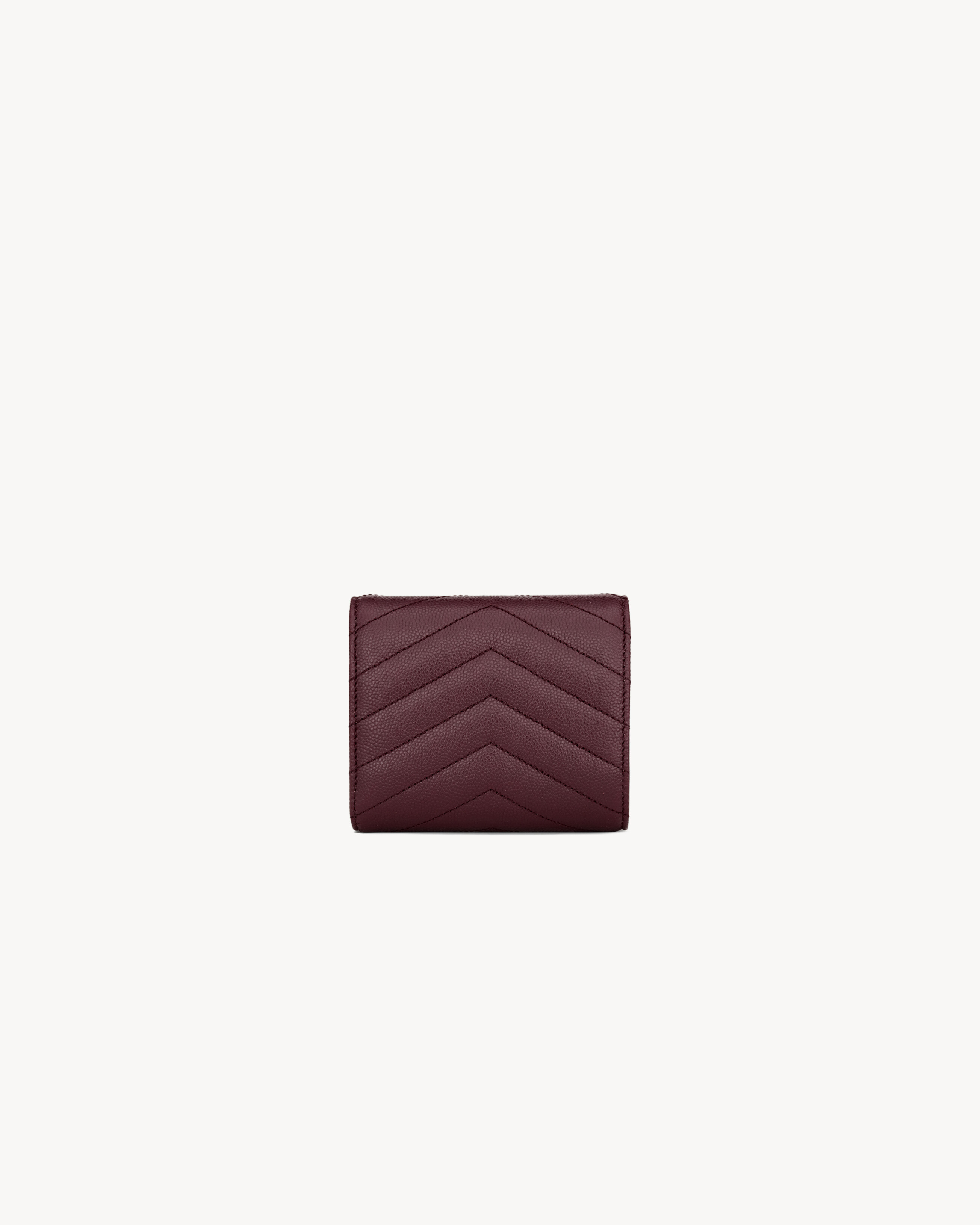 CASSANDRE multi-fold wallet in GRAIN DE POUDRE leather