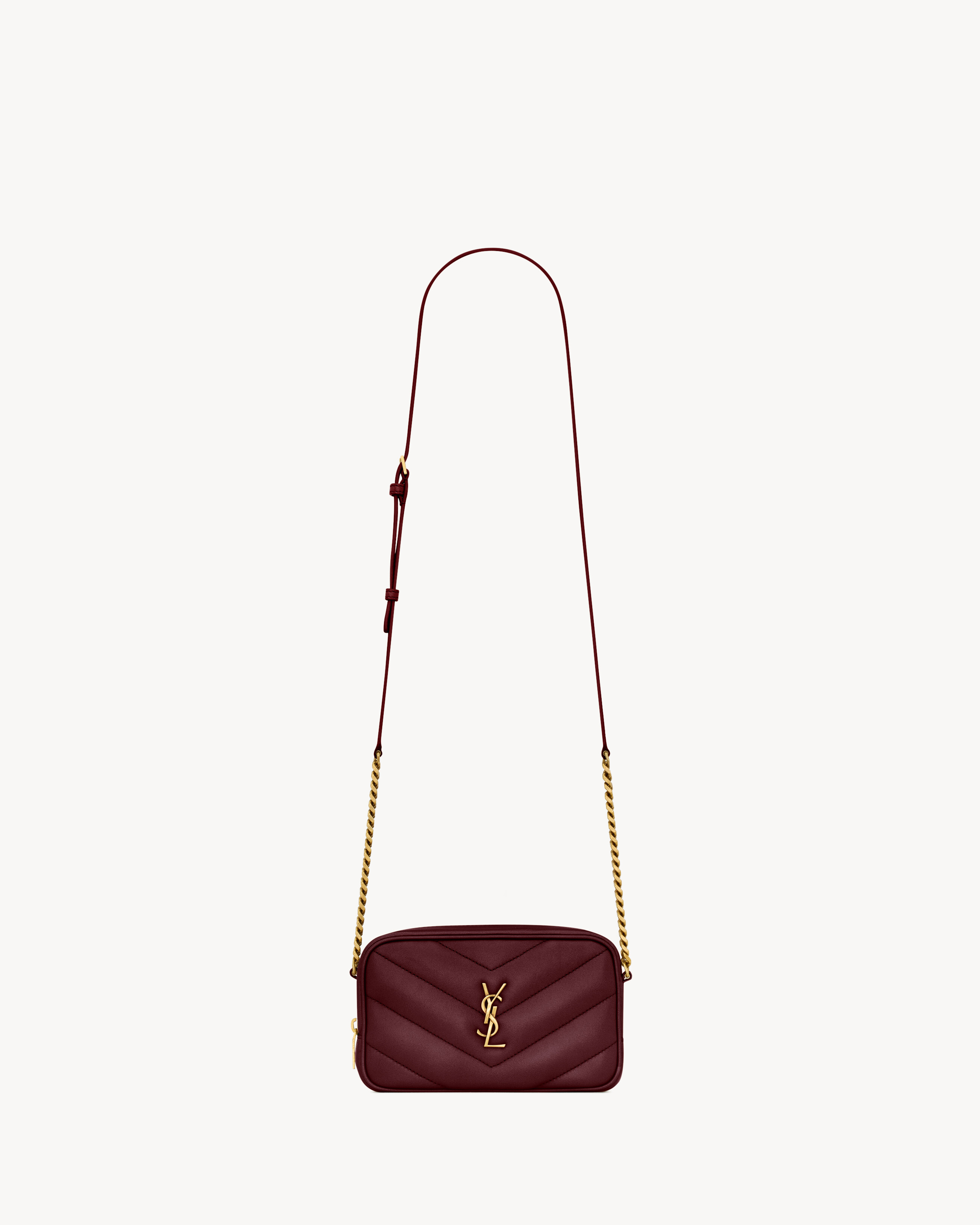 LOULOU mini camera bag in lambskin