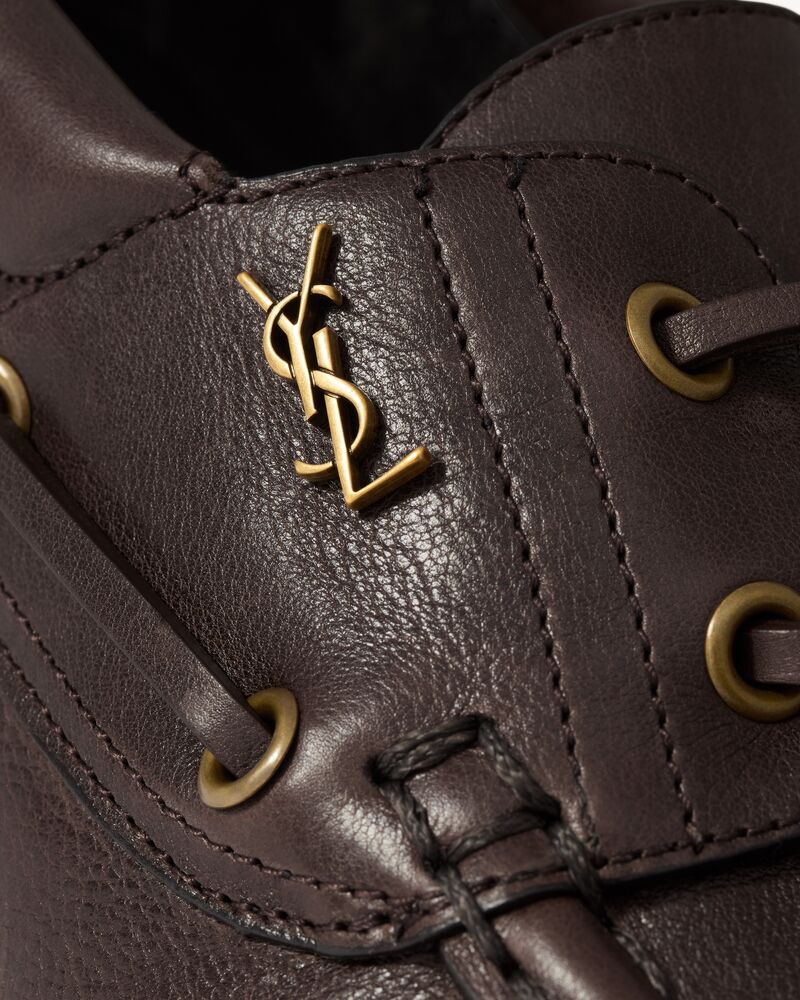 LE LOAFER BATEAU in smooth leather