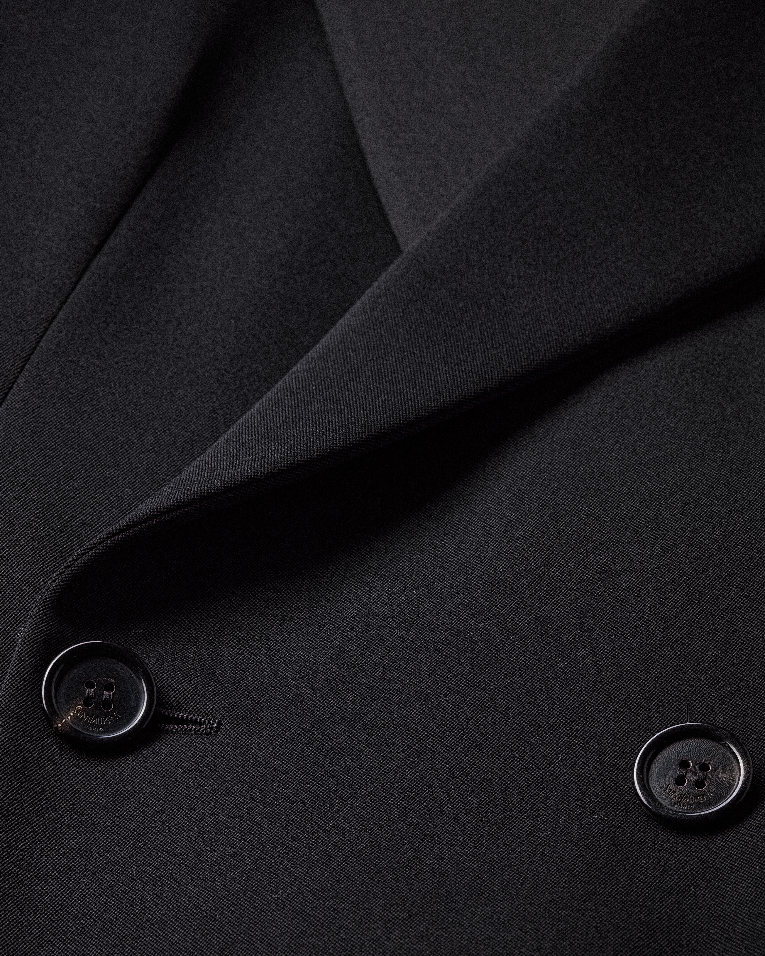 long coat in grain de poudre