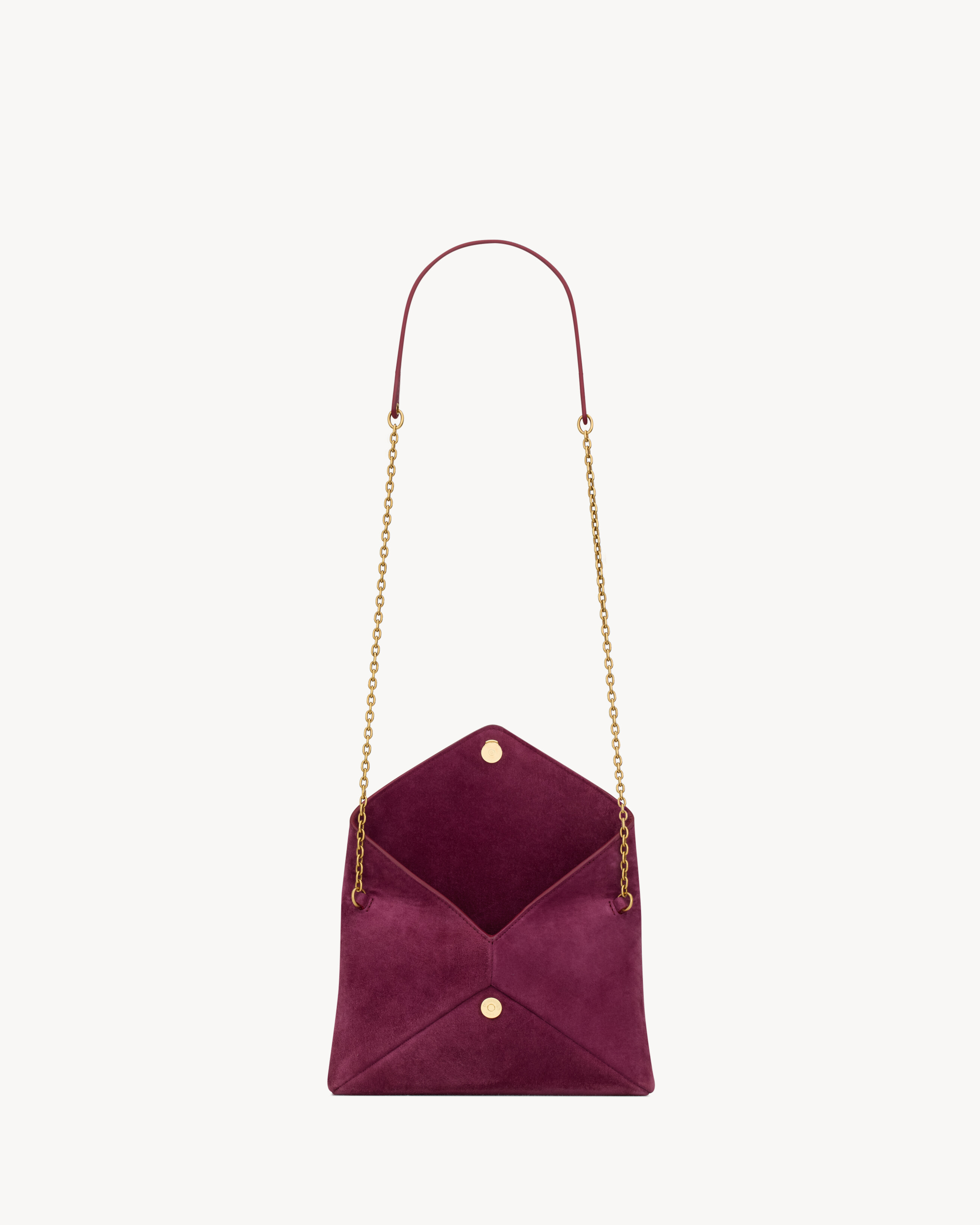 Pochette con catena CASSANDRE in suede