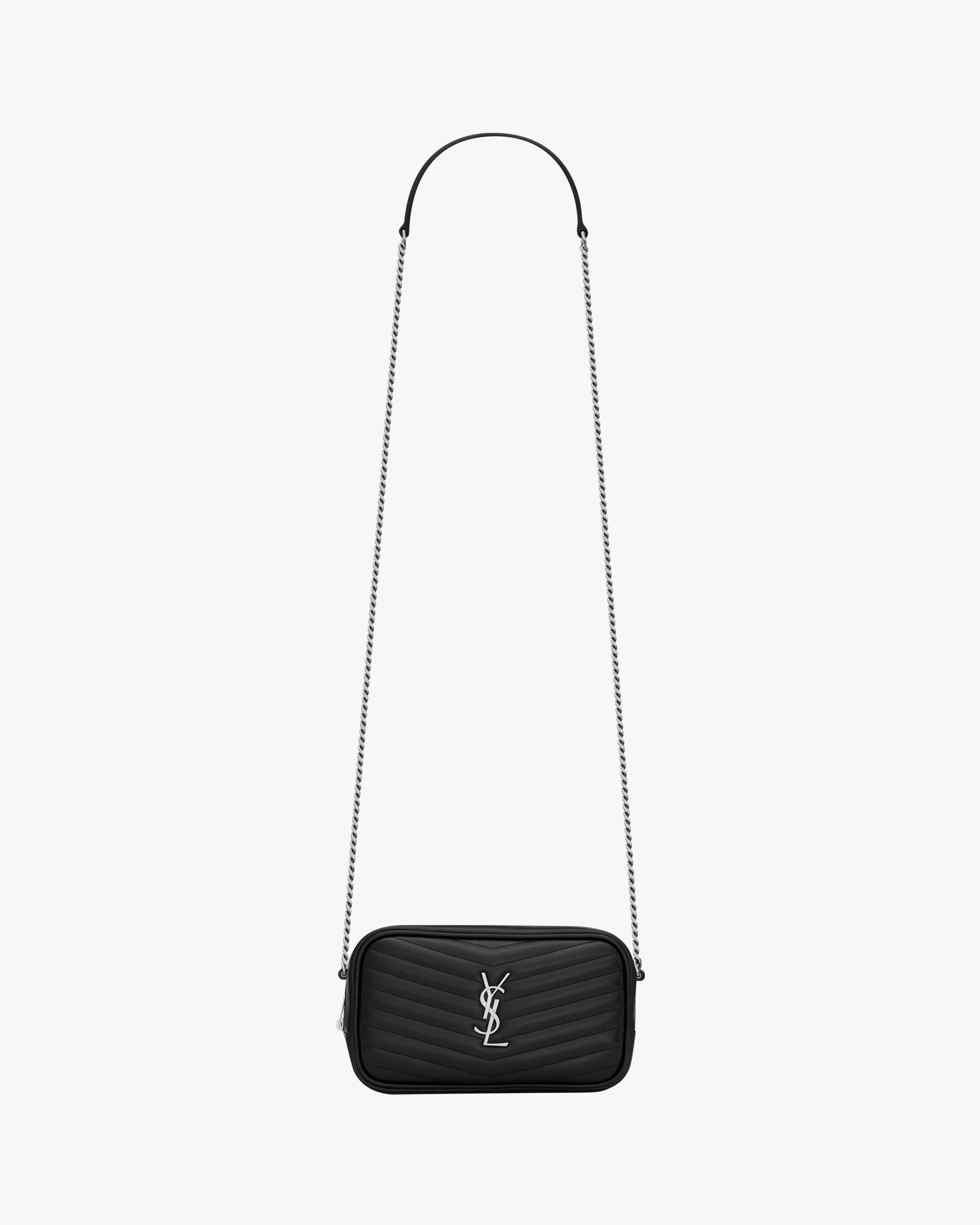 Lou mini de piel acolchada