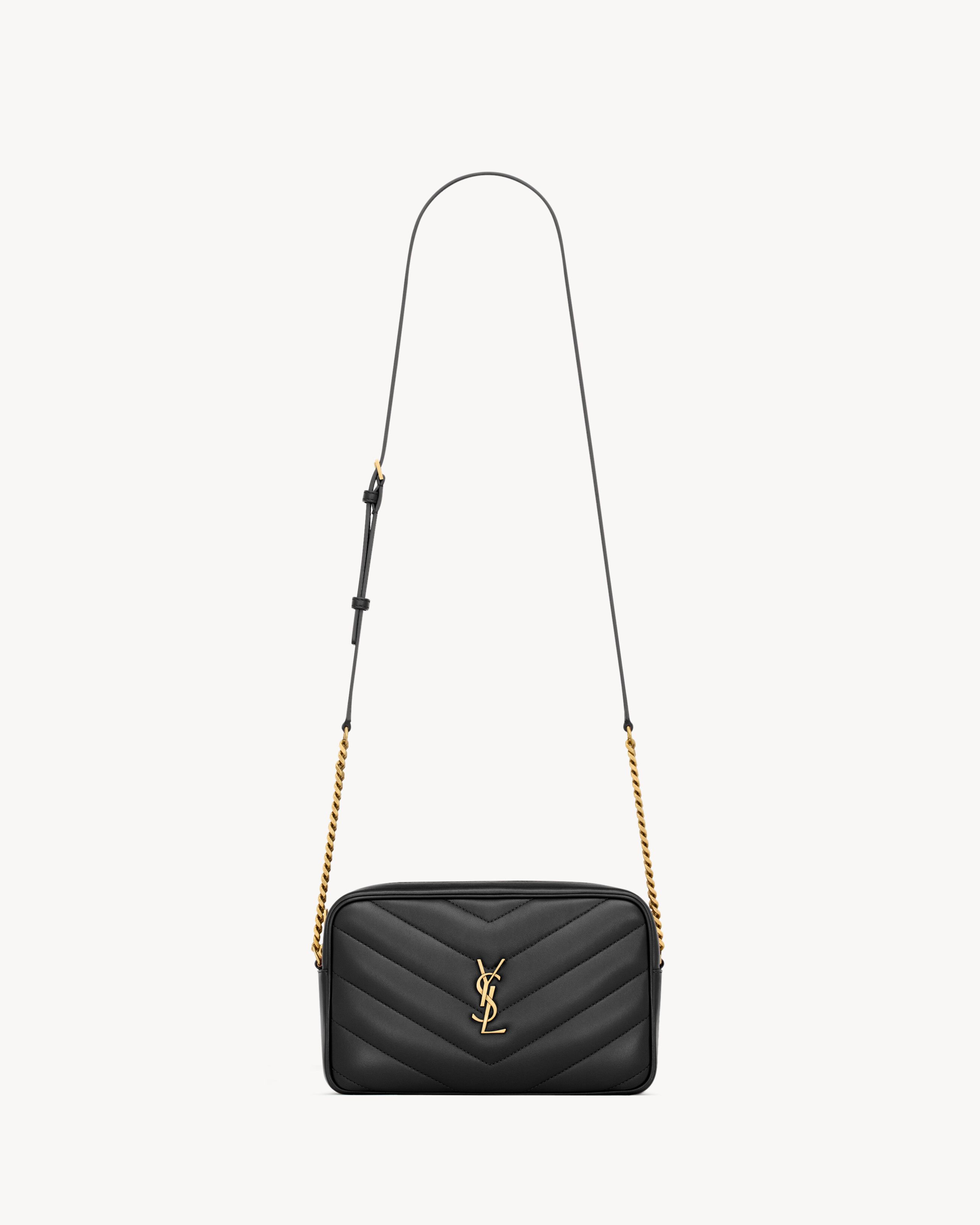 LOULOU camera bag in MATELASSÉ lambskin