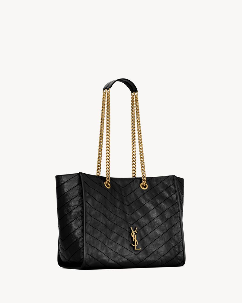 Bolso shopper Niki de piel vintage