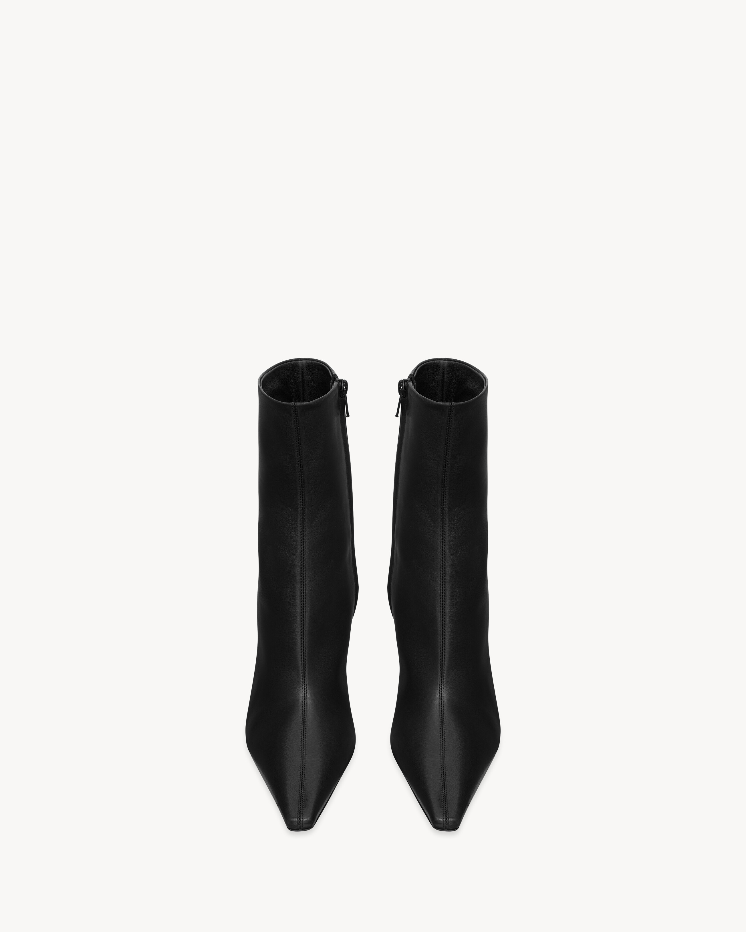 ASHLEY booties in smooth leather