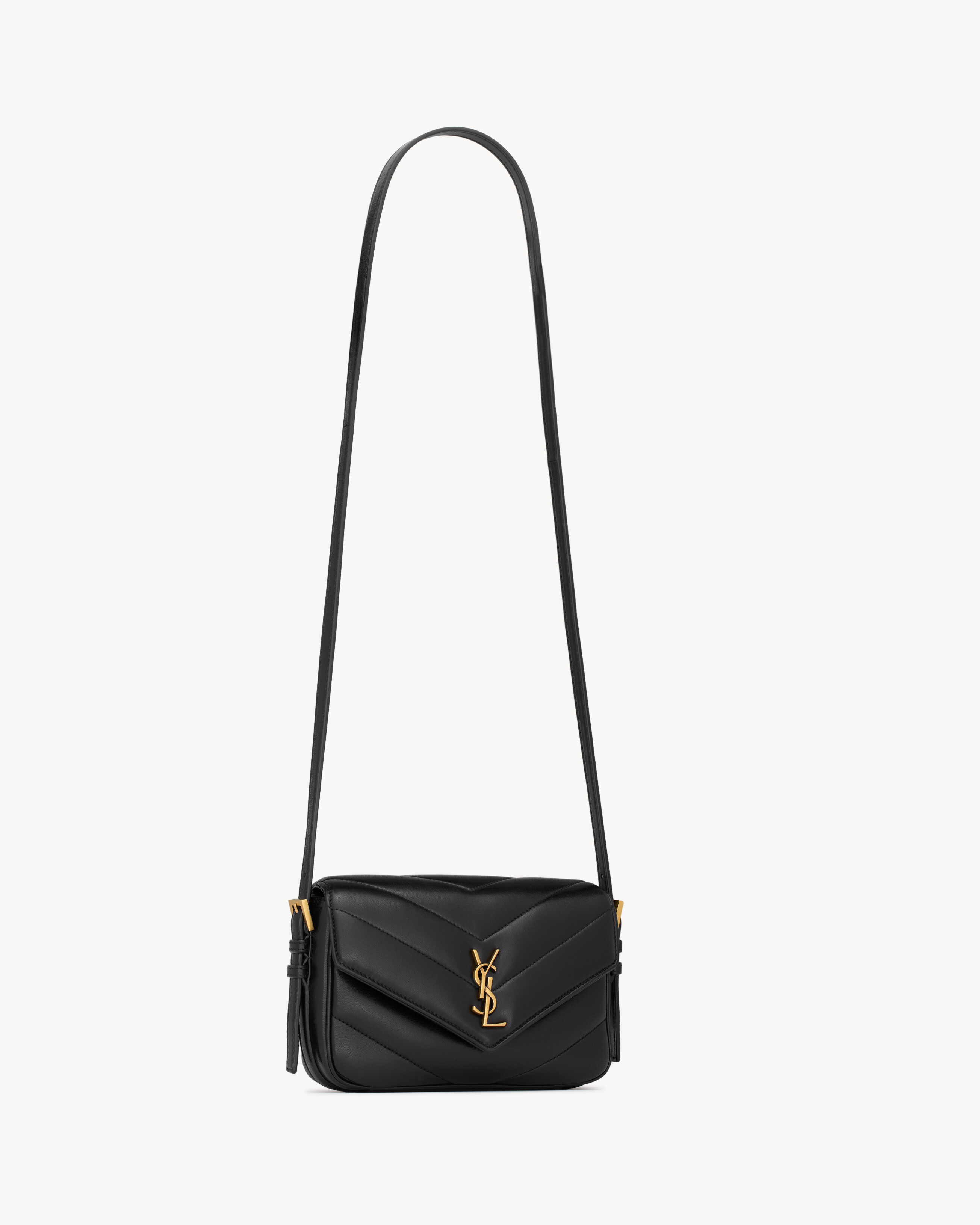 LOULOU toy crossbody in MATELASSÉ lambskin