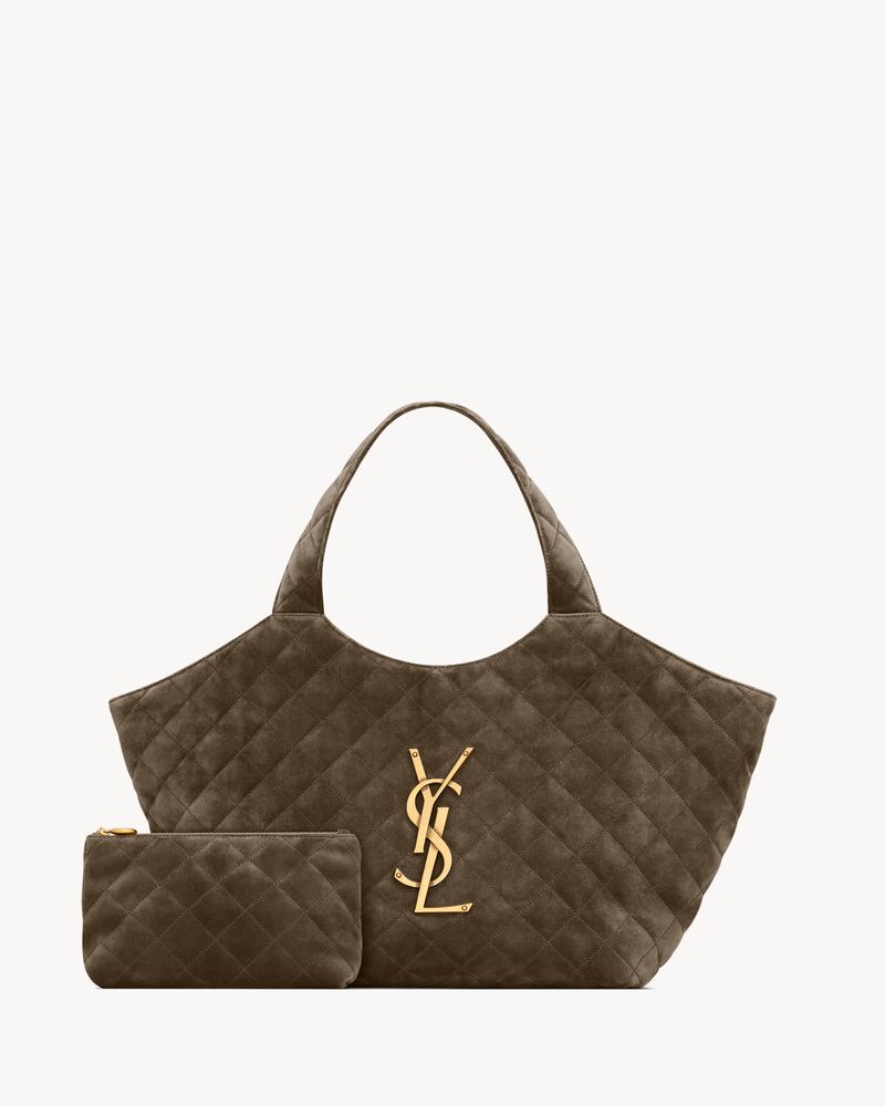 ICARE medium in quilted suede