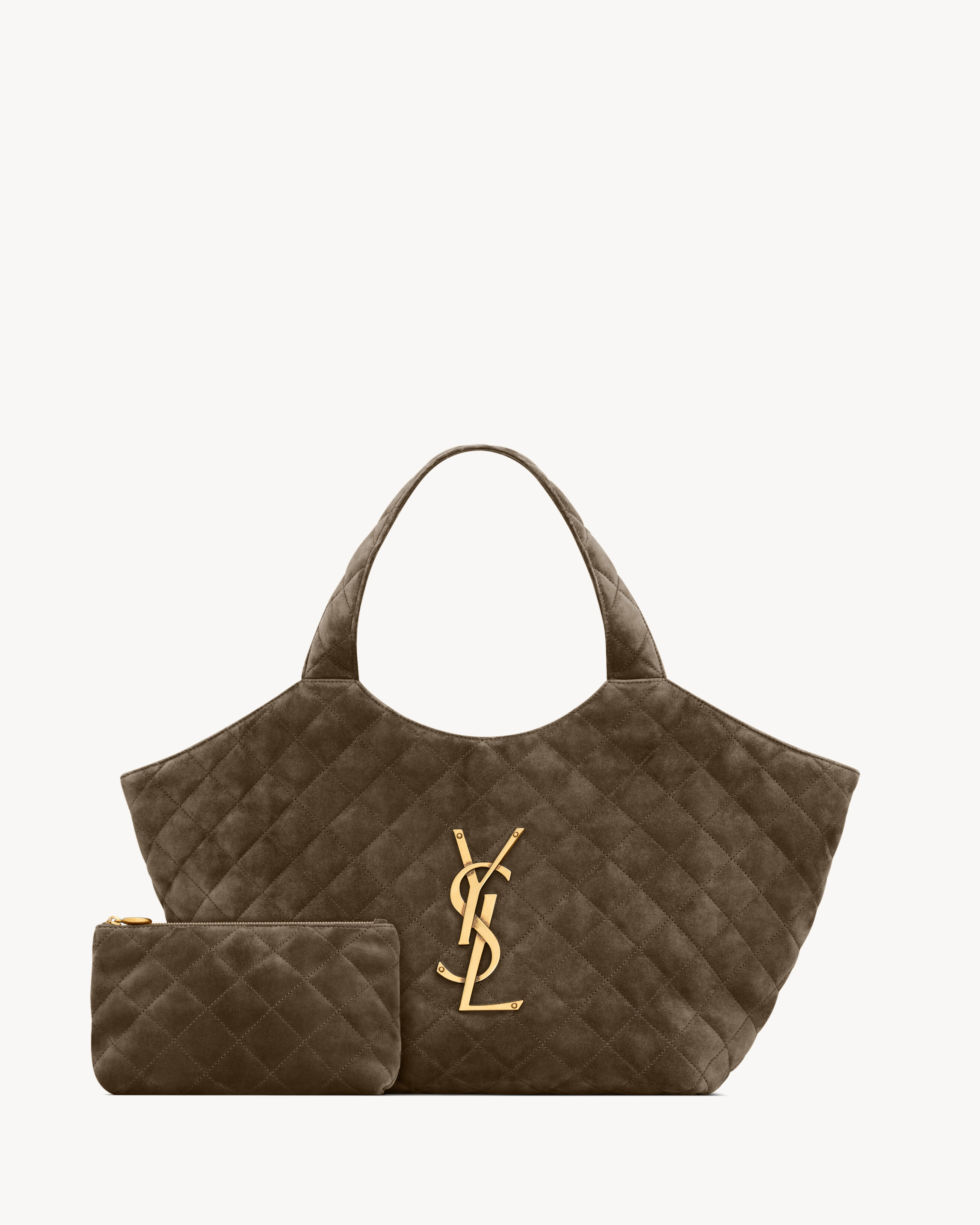 ICARE medium in quilted suede