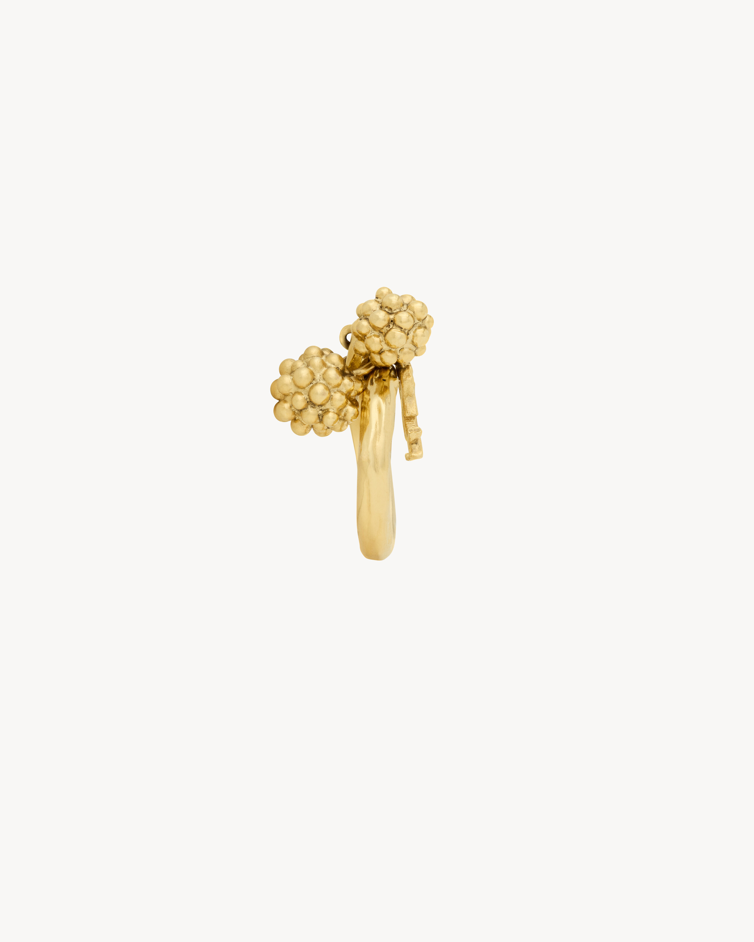 CASSANDRE Ring mit Beeren-Charm aus Metall