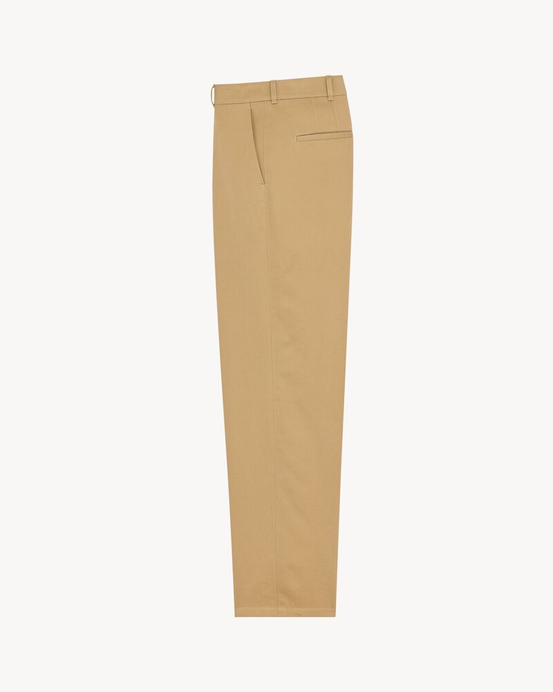 chinos in cotton gabardine