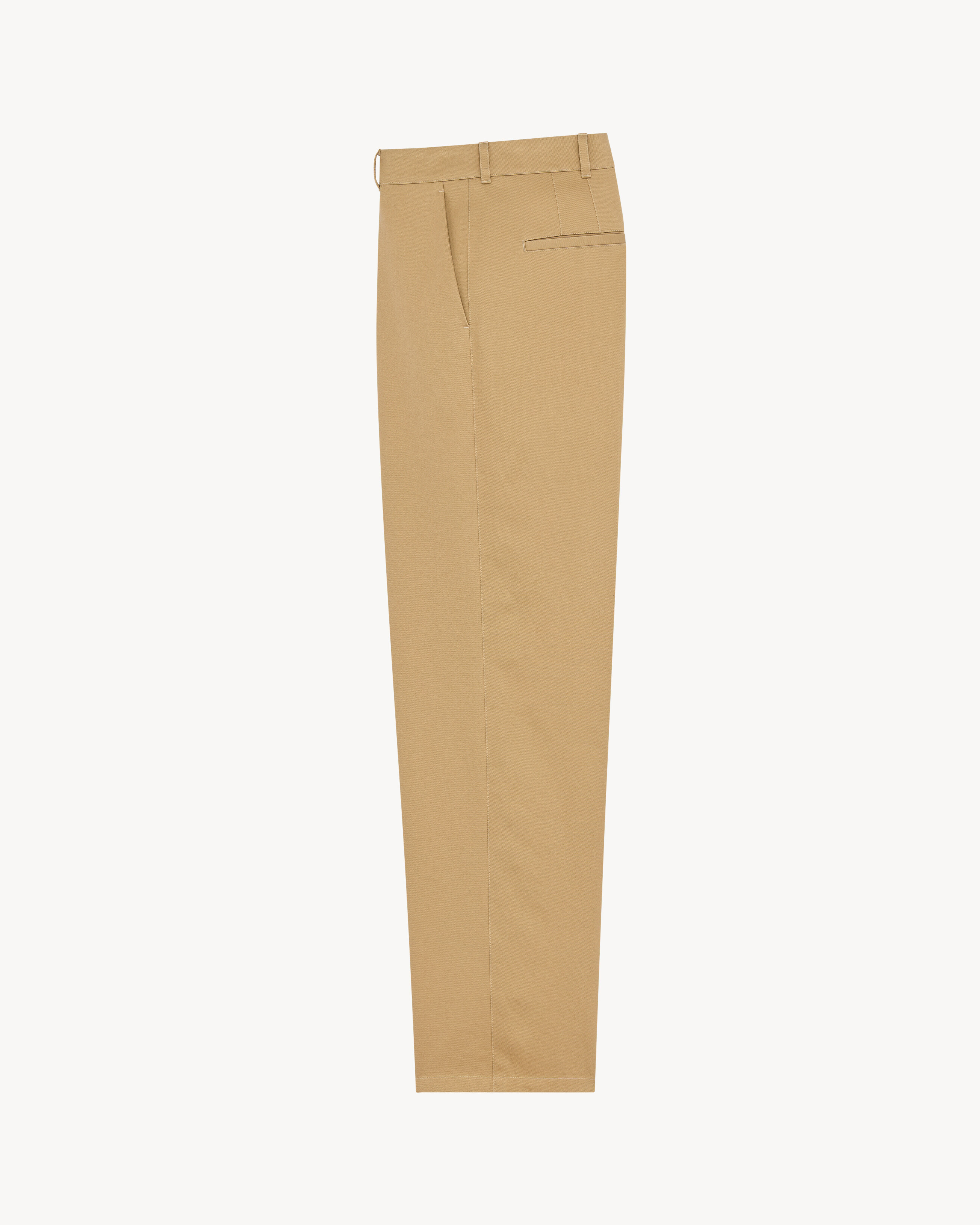 chinos in cotton gabardine