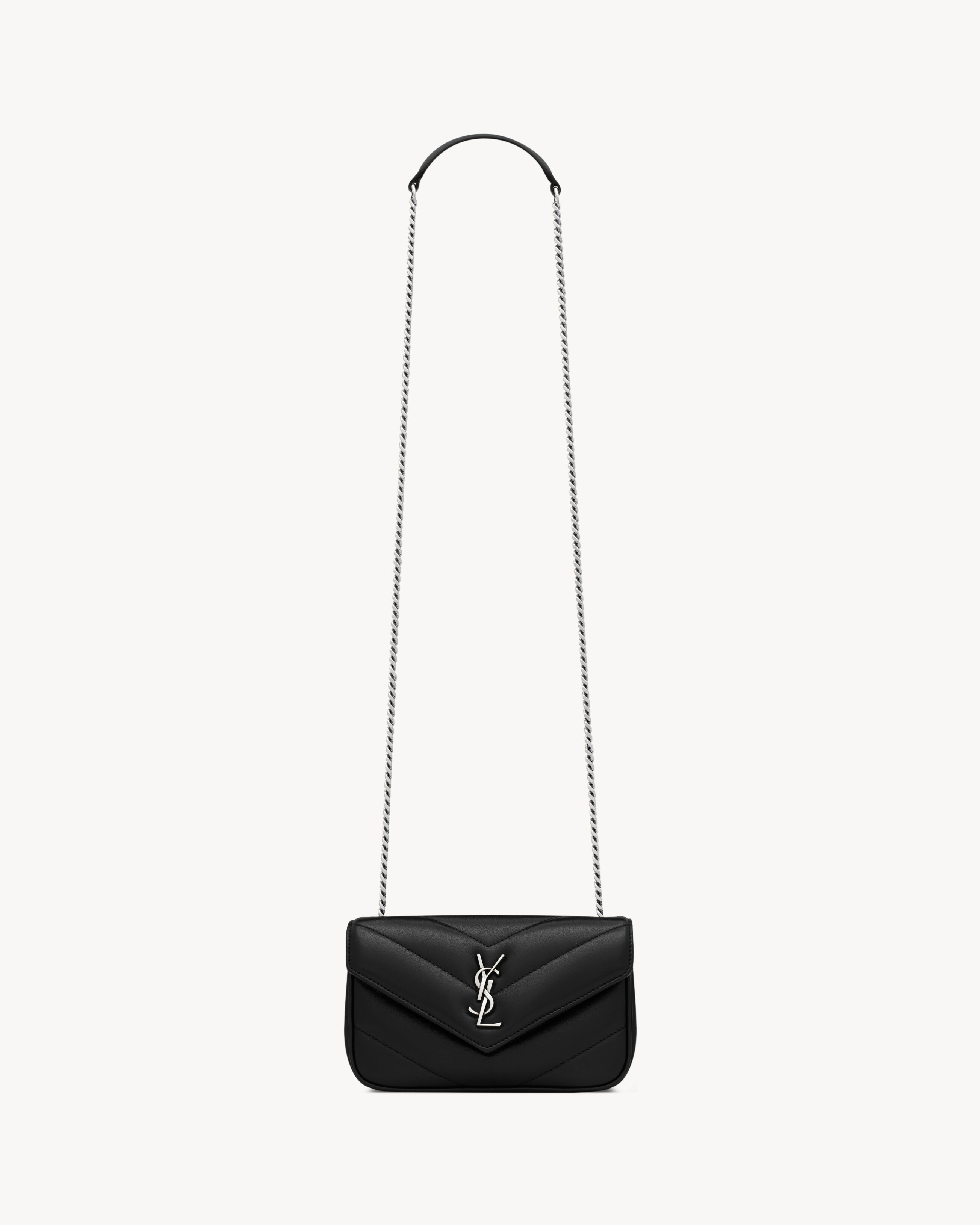 LOULOU MINI EN CUIR D'AGNEAU