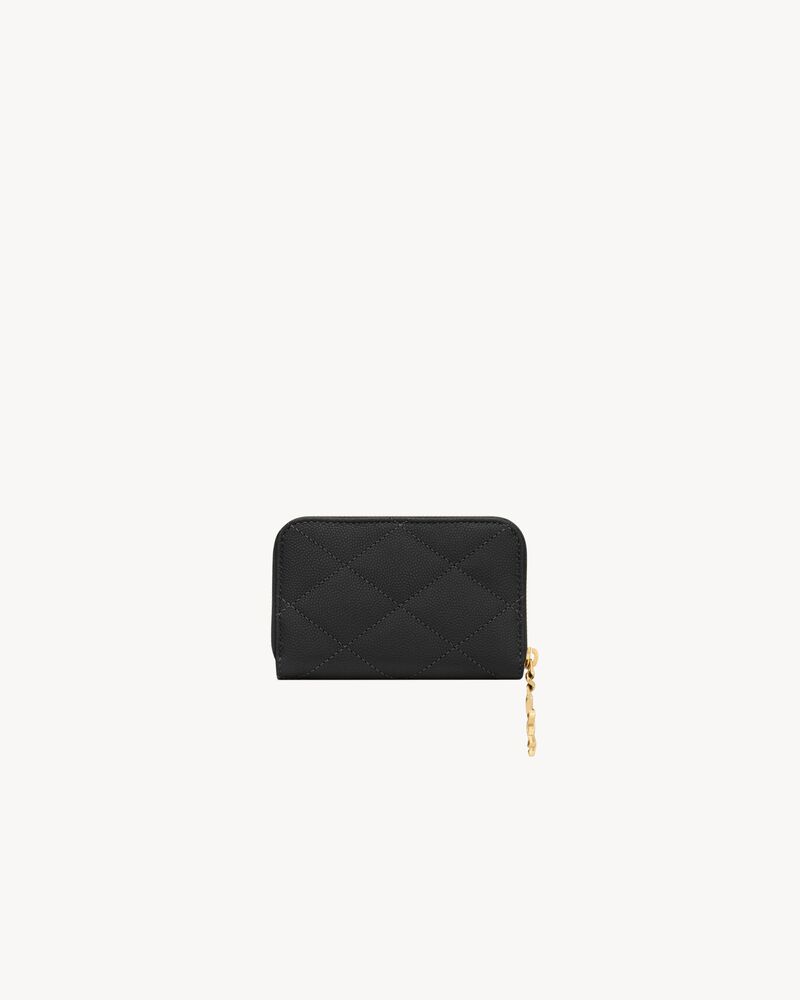 CASSANDRE BIJOU change purse in GRAIN DE POUDRE leather