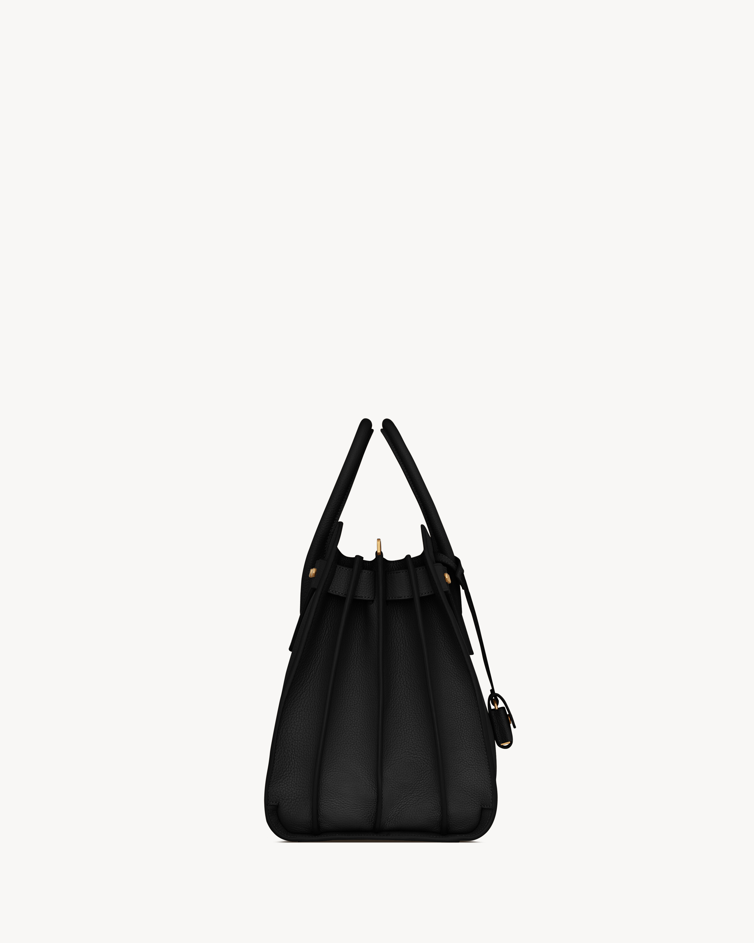SAC DE JOUR SOUPLE EN CUIR GRAINÉ – MEDIUM