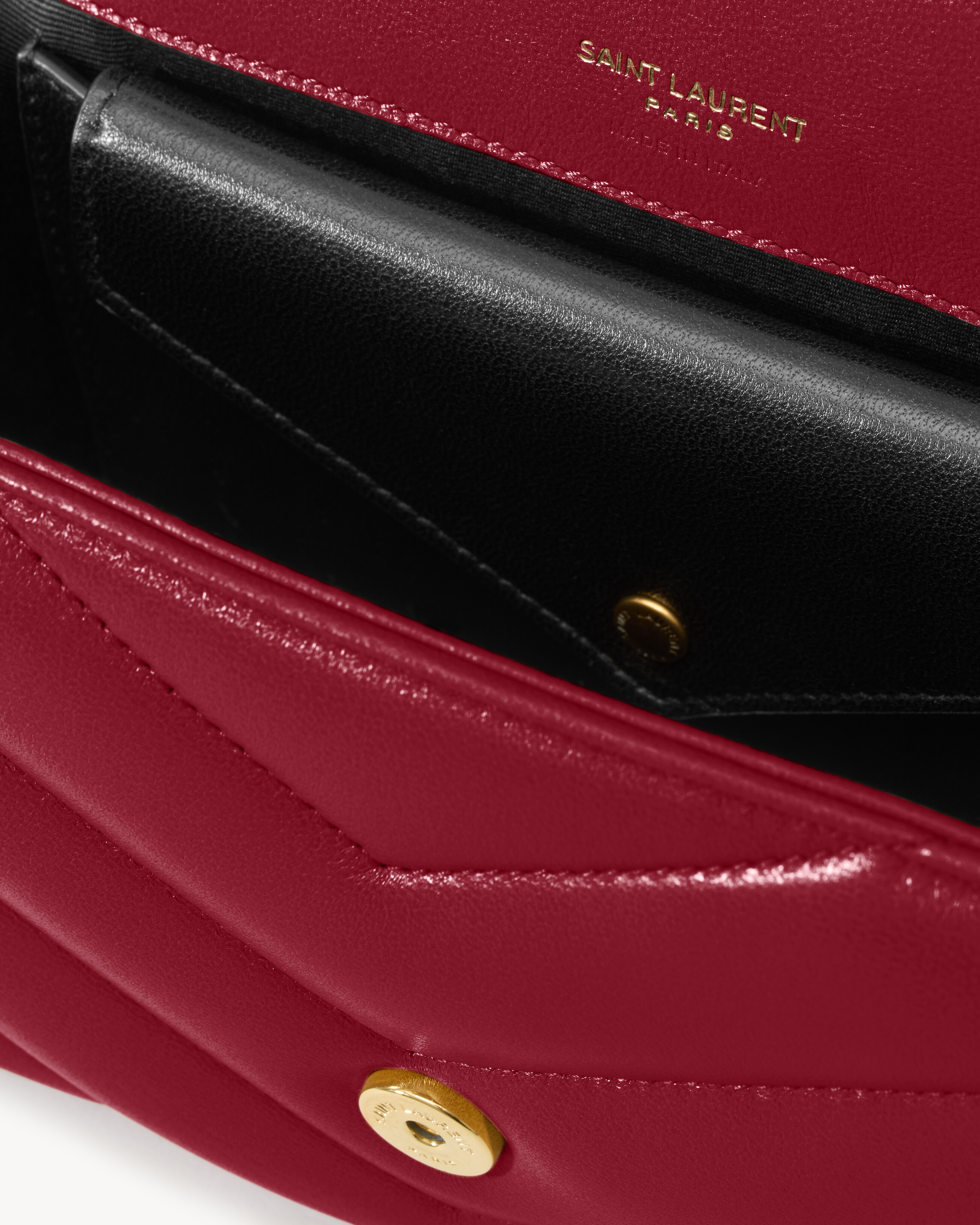 LOULOU small in MATELASSÉ lambskin
