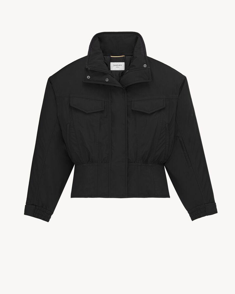 VESTE EN TOILE IMPERMÉABLE