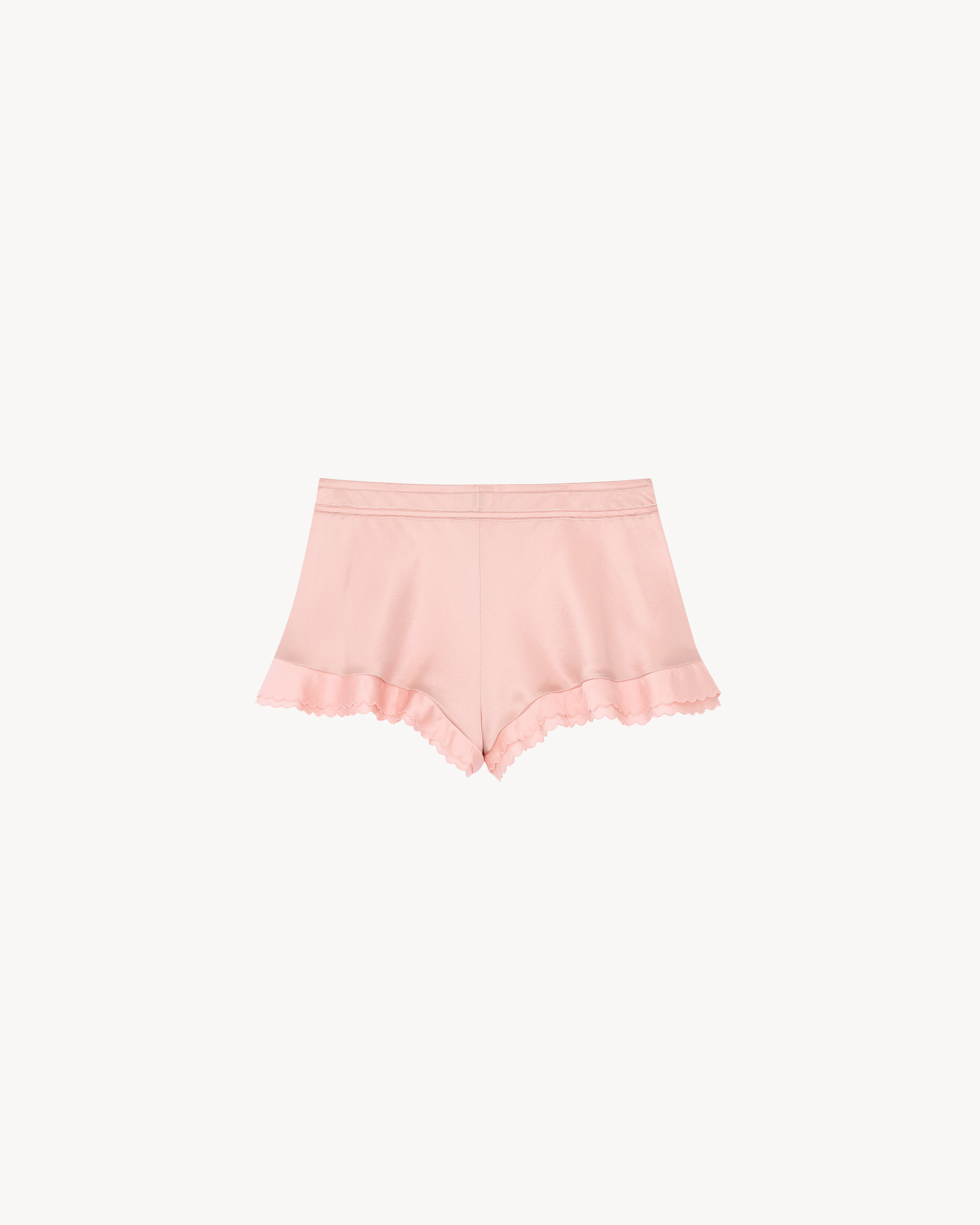 lingerie shorts in silk satin
