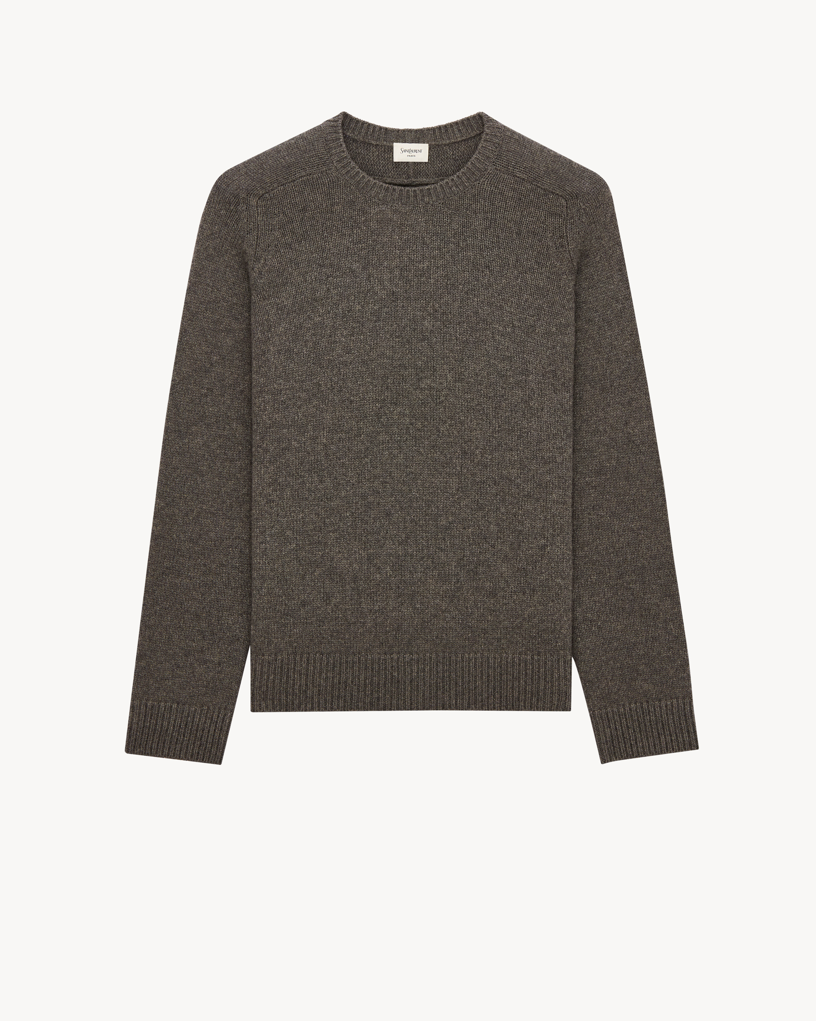 sweater in cashmere and wool