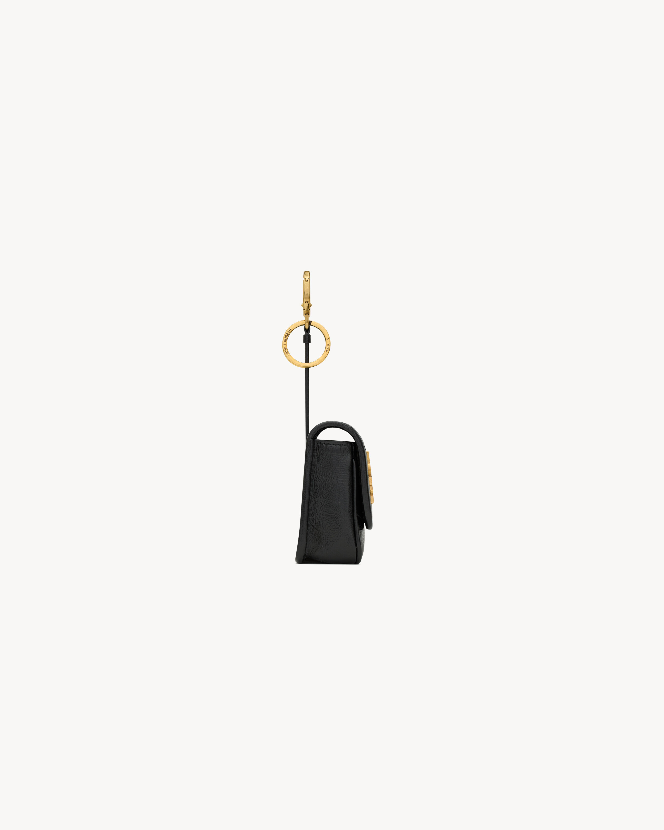 NIKI charm pouch in vintage leather