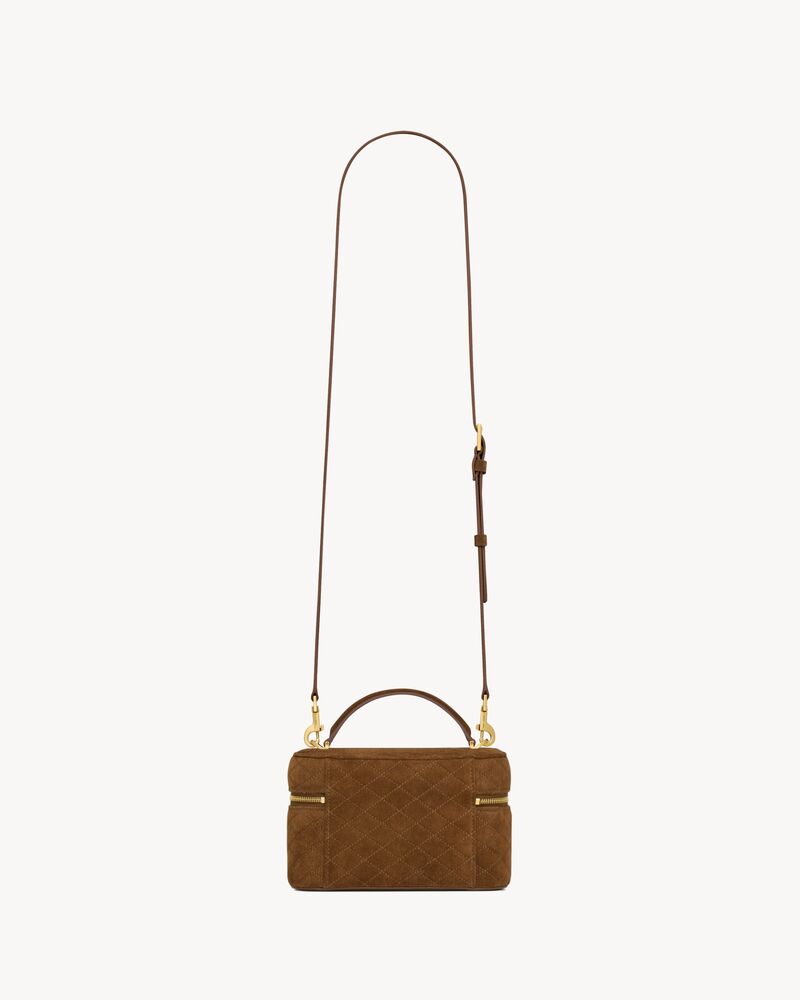 GABY vanity bag in suede