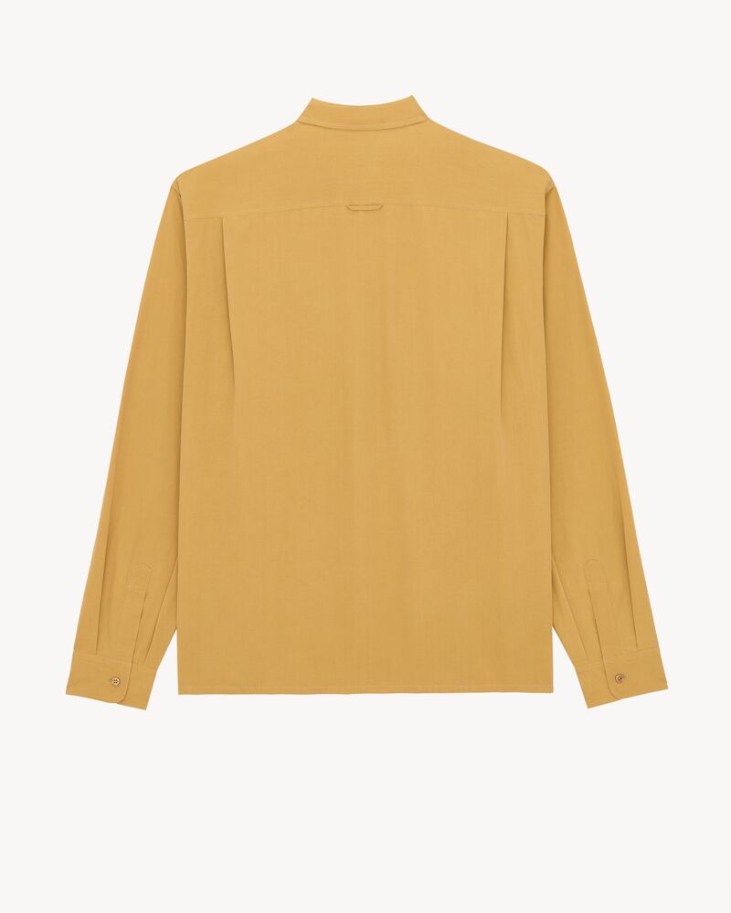 shirt in cotton poplin