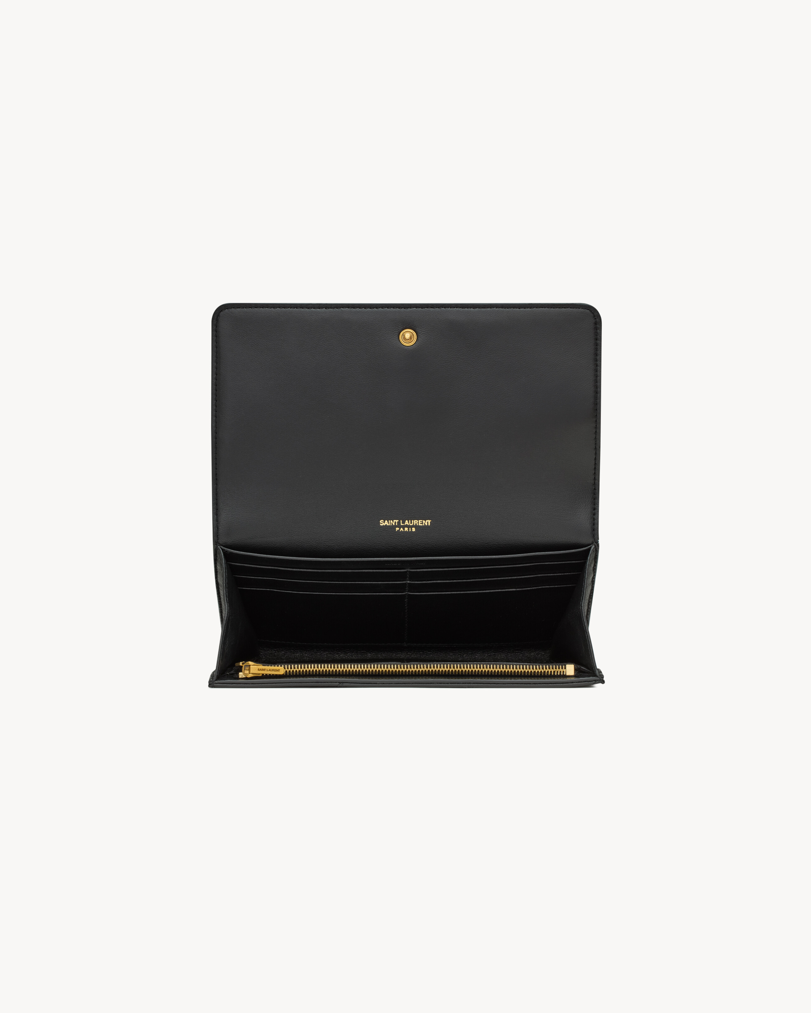 JAMIE large flap wallet in lambskin