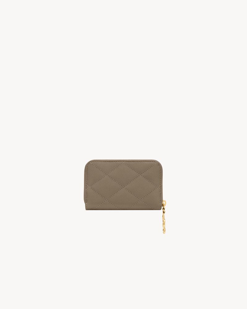 CASSANDRE BIJOU change purse in GRAIN DE POUDRE leather
