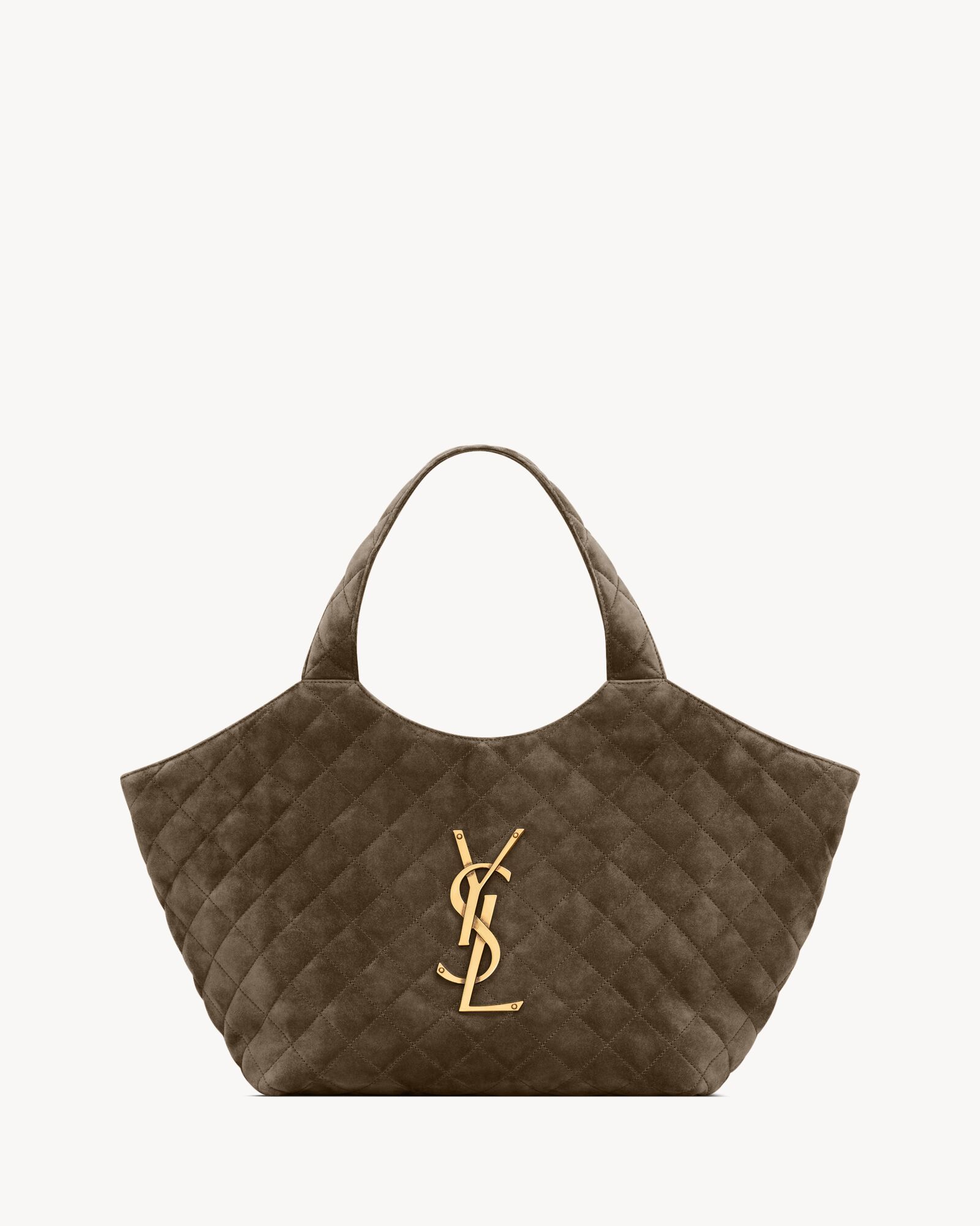 ICARE medium in quilted suede — 871494AAF9P3212