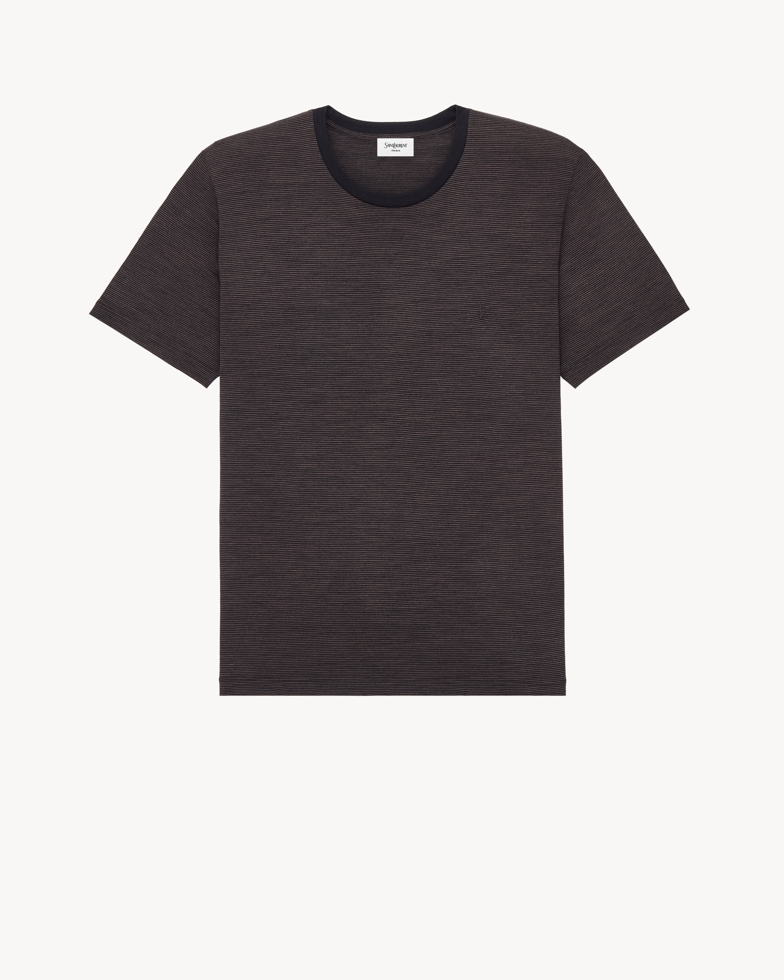 CASSANDRE T-shirt in striped wool