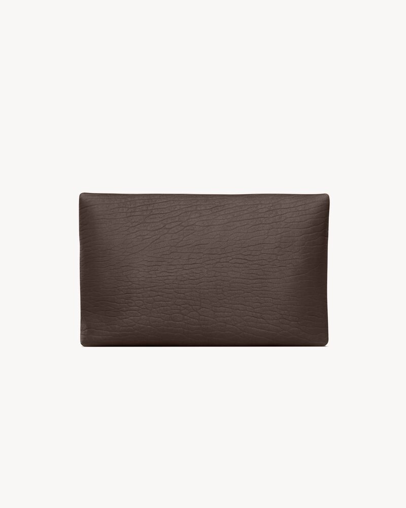 CASSANDRE Large Envelope-Pouch aus Lammleder