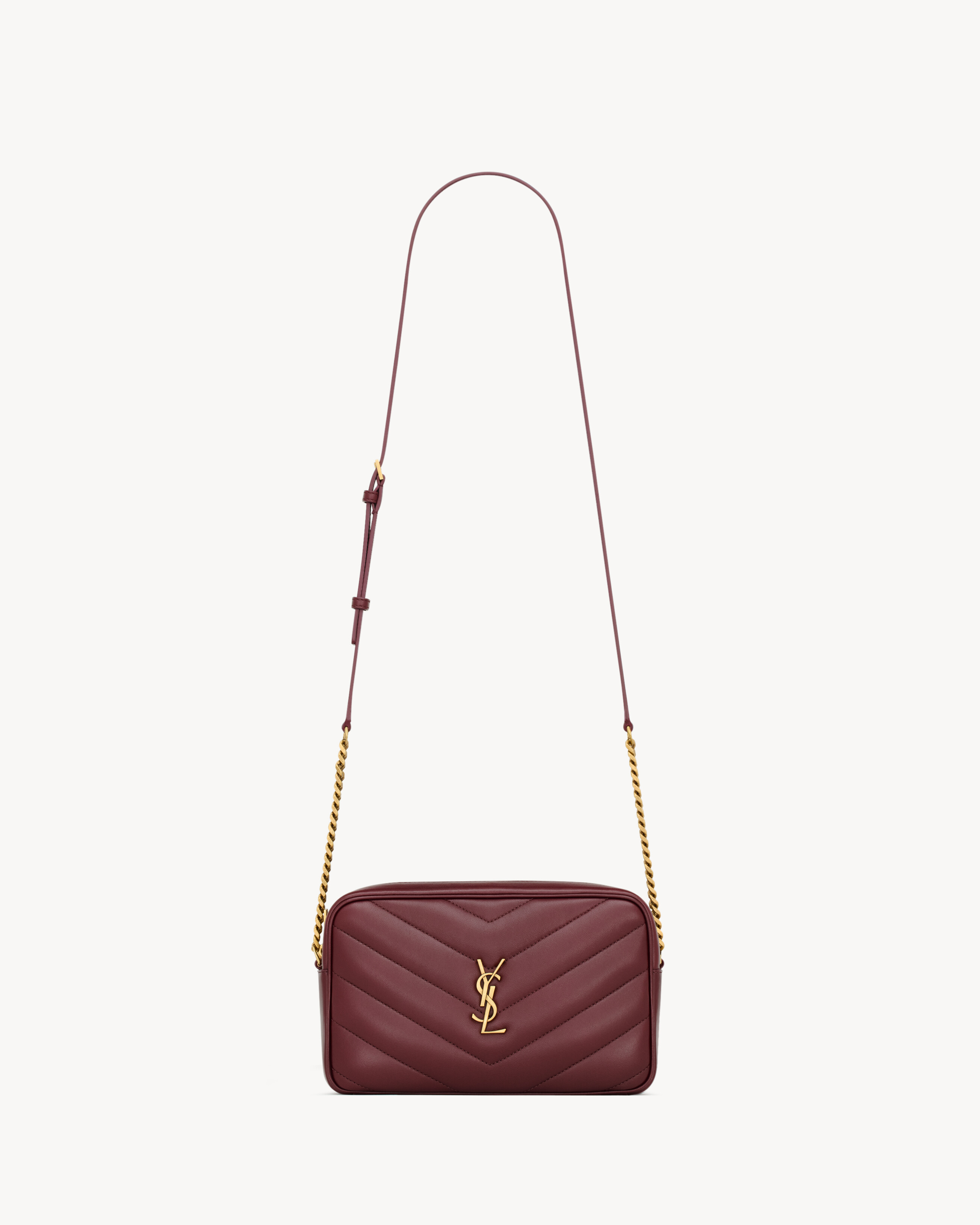 LOULOU camera bag in MATELASSÉ lambskin