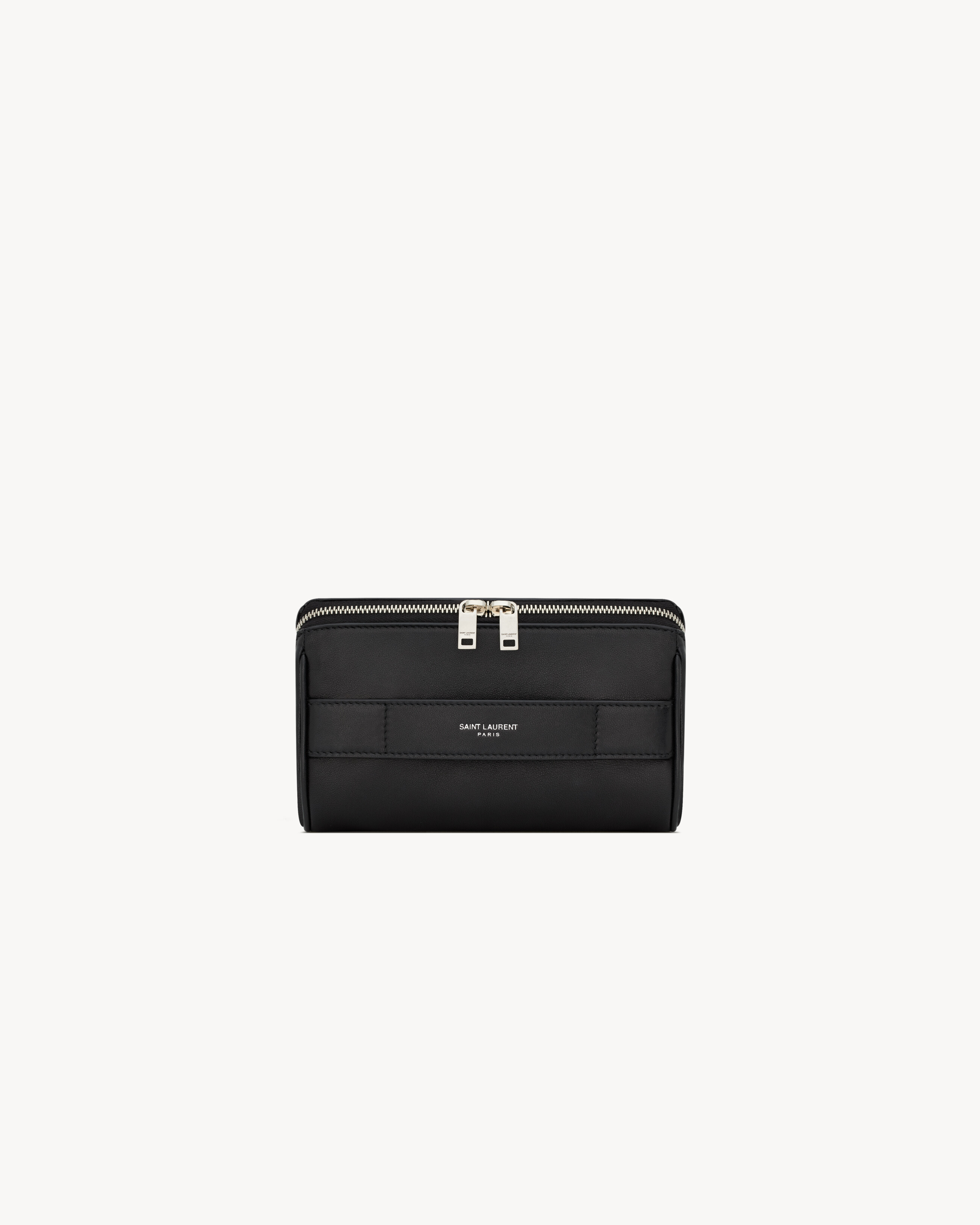 SAINT LAURENT PARIS small vanity case in smooth leather