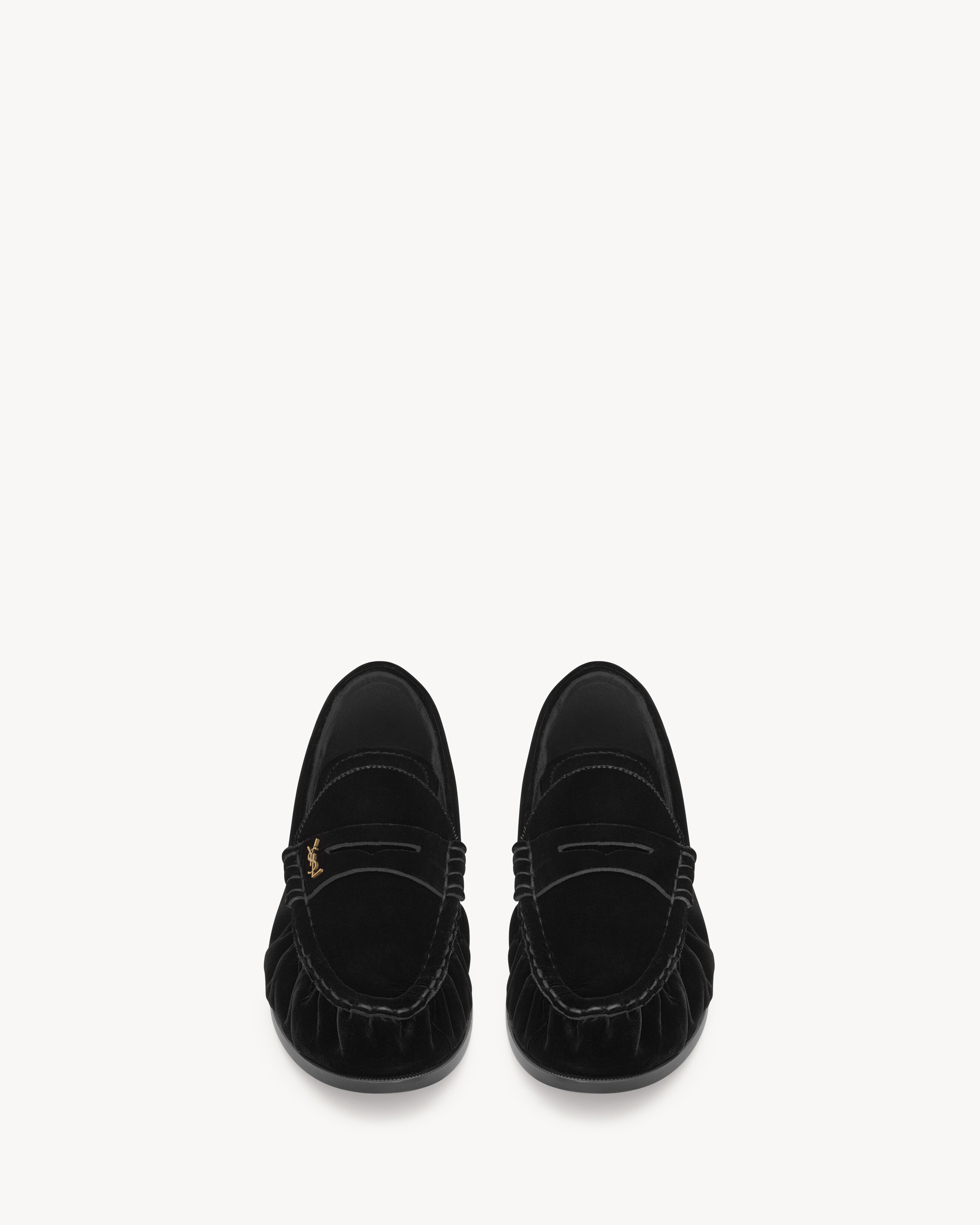LE LOAFER supple in velvet