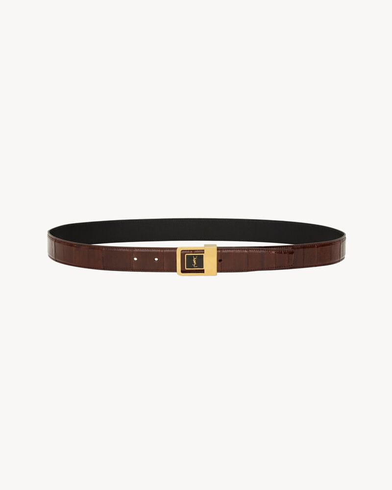 LA 66 belt in eel