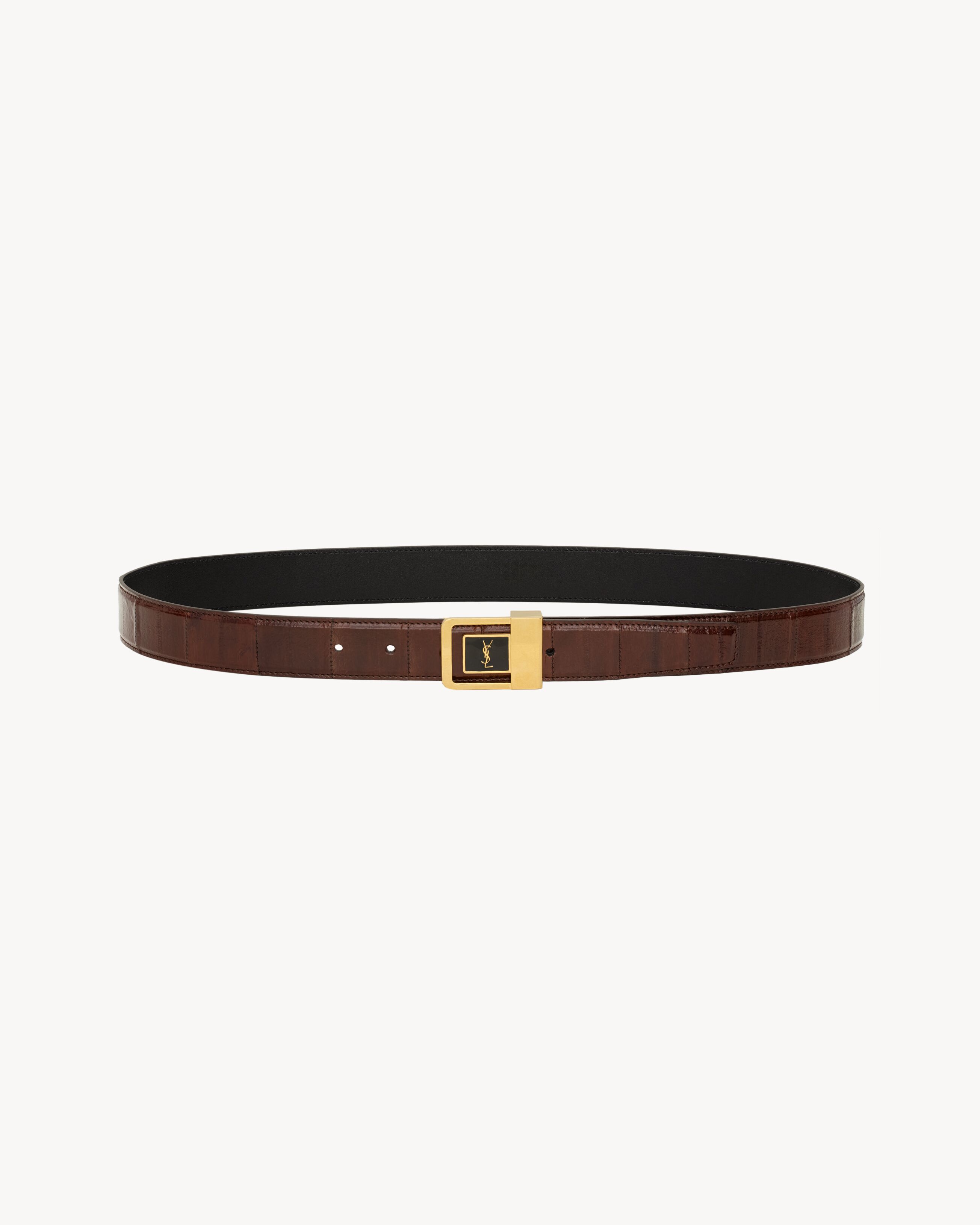 LA 66 belt in eel
