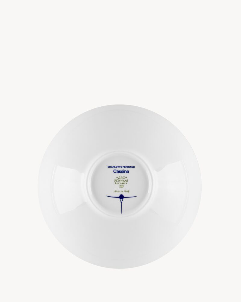 CHARLOTTE PERRIAND PLATES IN PORCELAIN