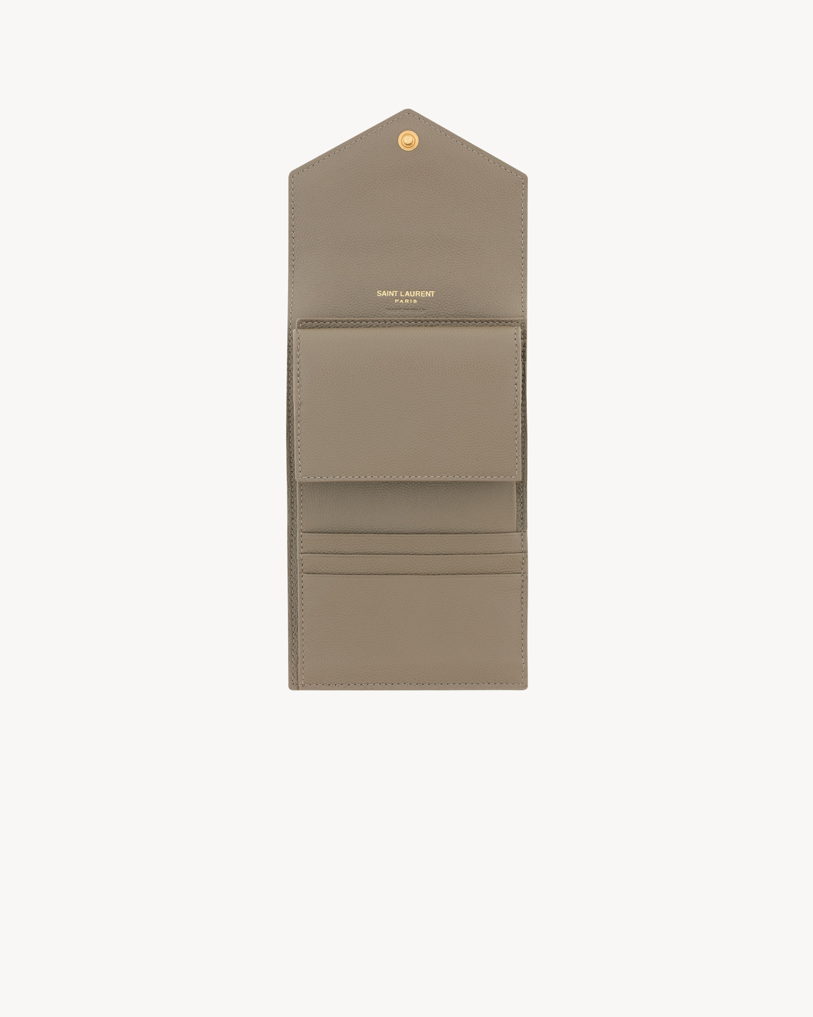 CASSANDRE multi-fold wallet in GRAIN DE POUDRE leather