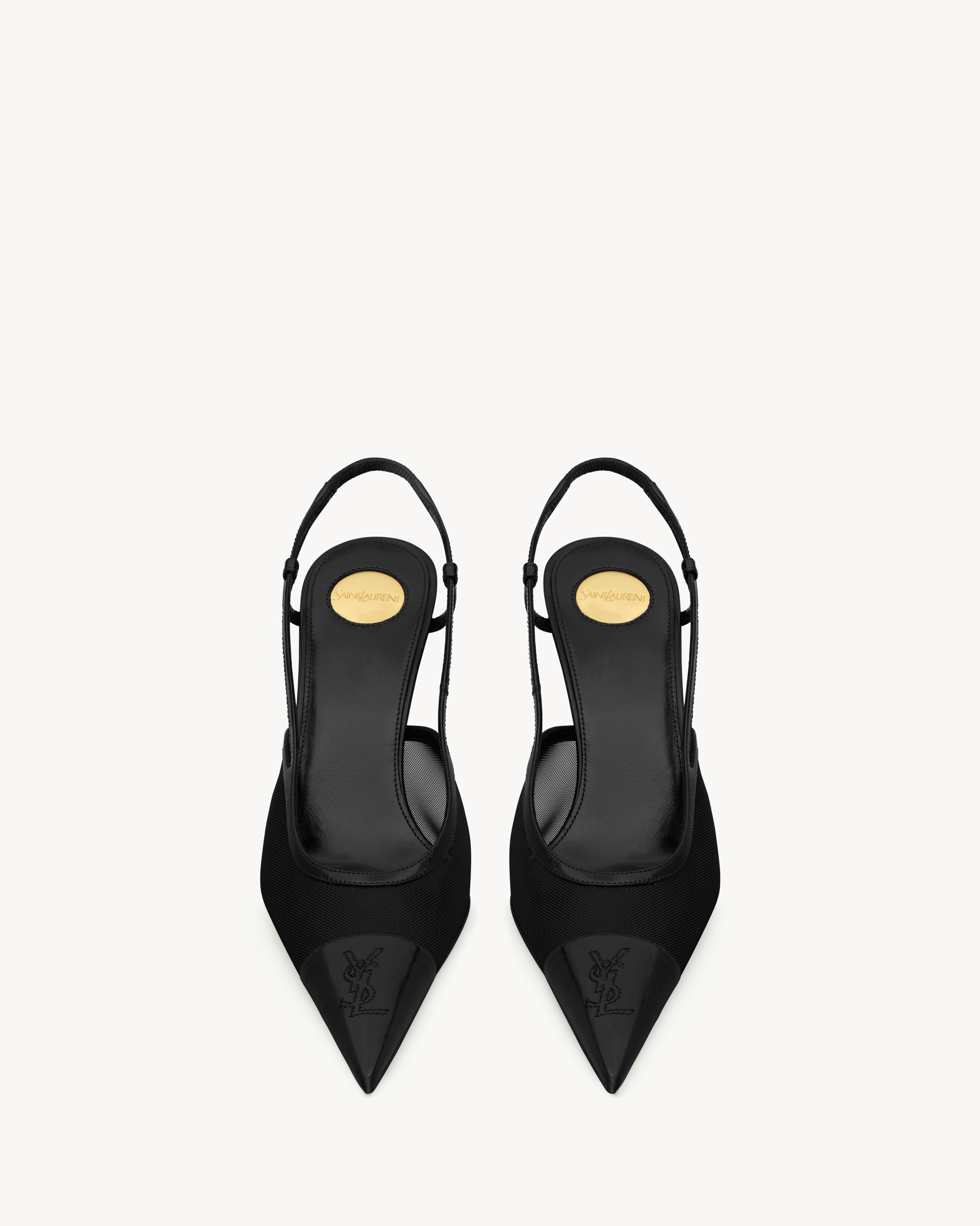 RENÉE slingback pumps in mesh