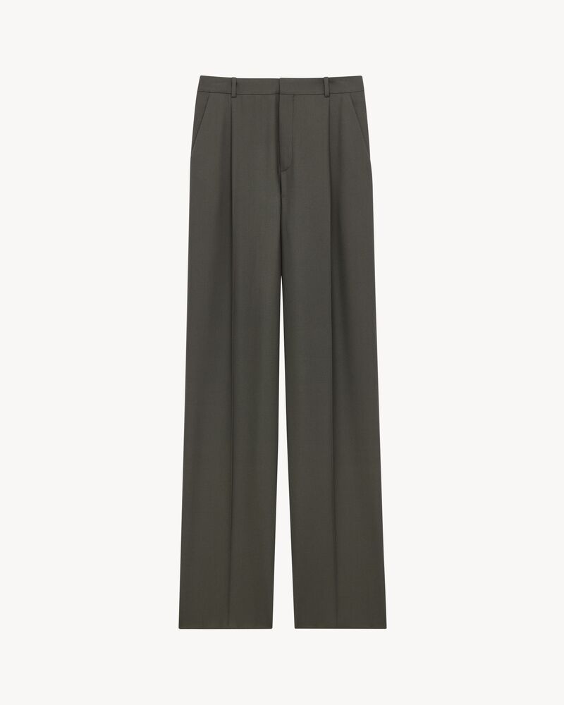 pants in wool gabardine