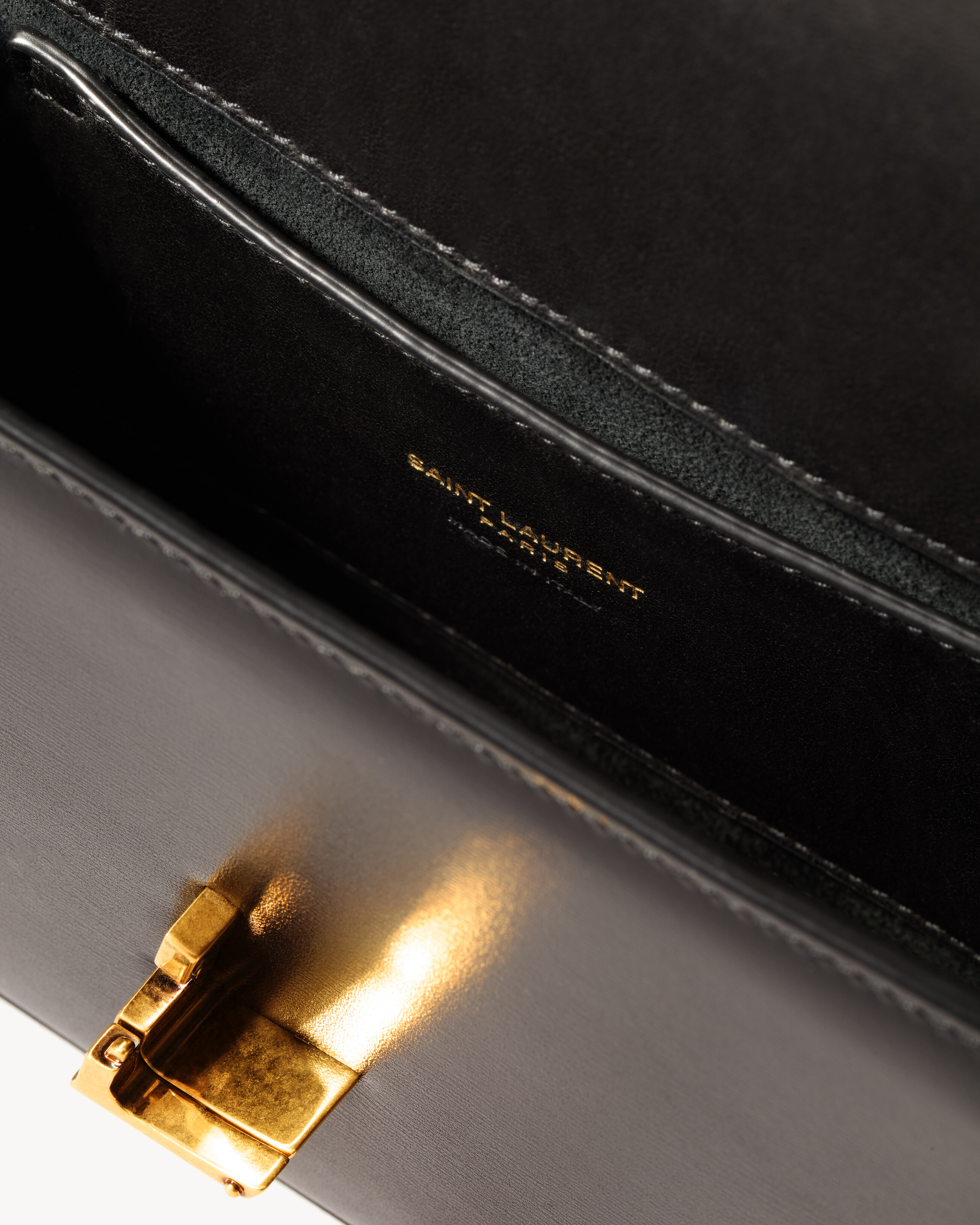 SOLFERINO mini top handle in BOX SAINT LAURENT