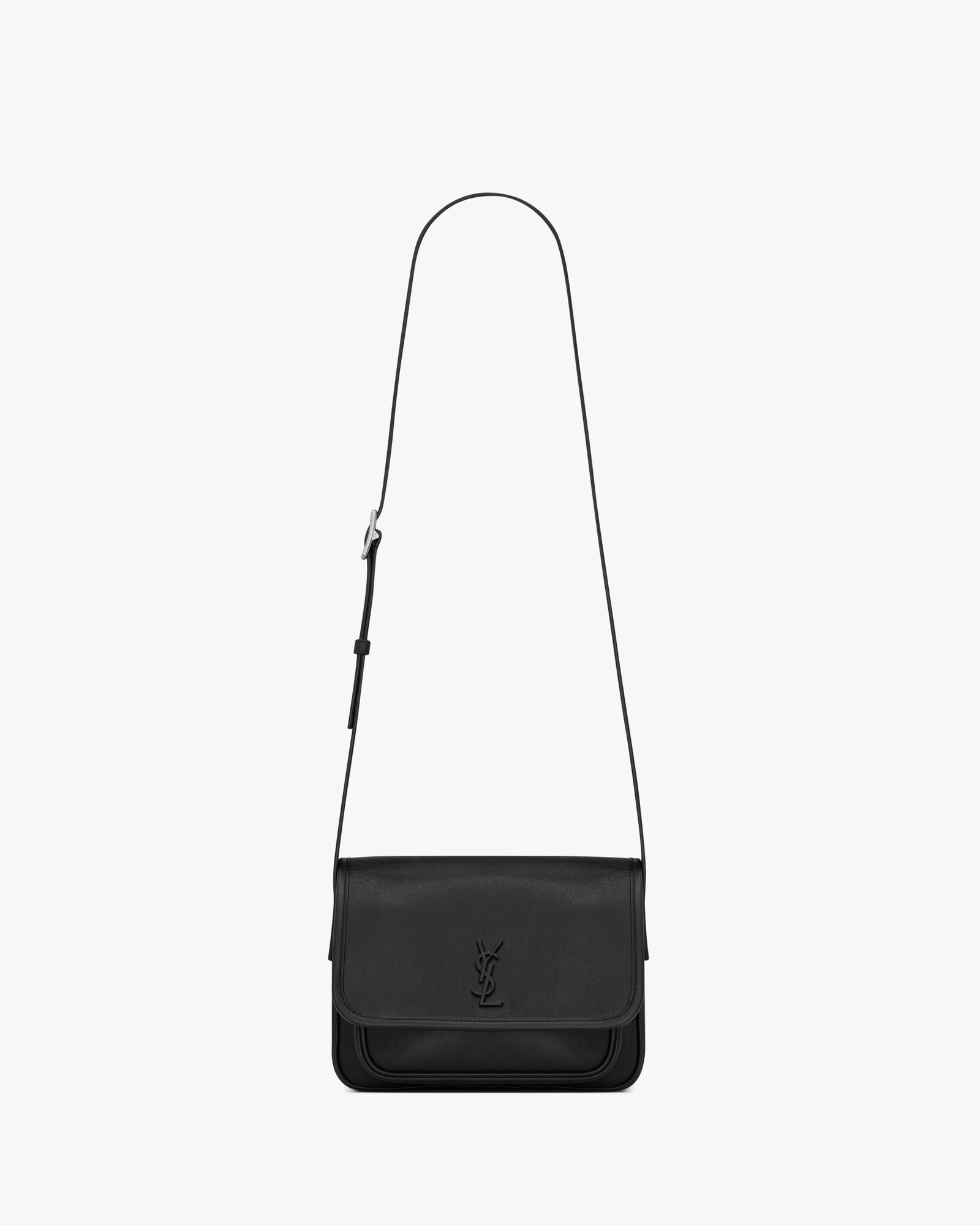 NIKI small messenger in grained goatskin — 776611AAGWH2893