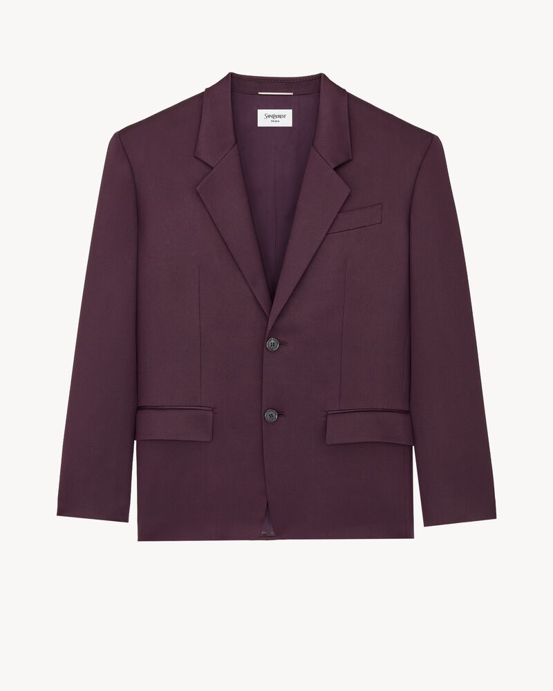 jacket in silk duchess satin