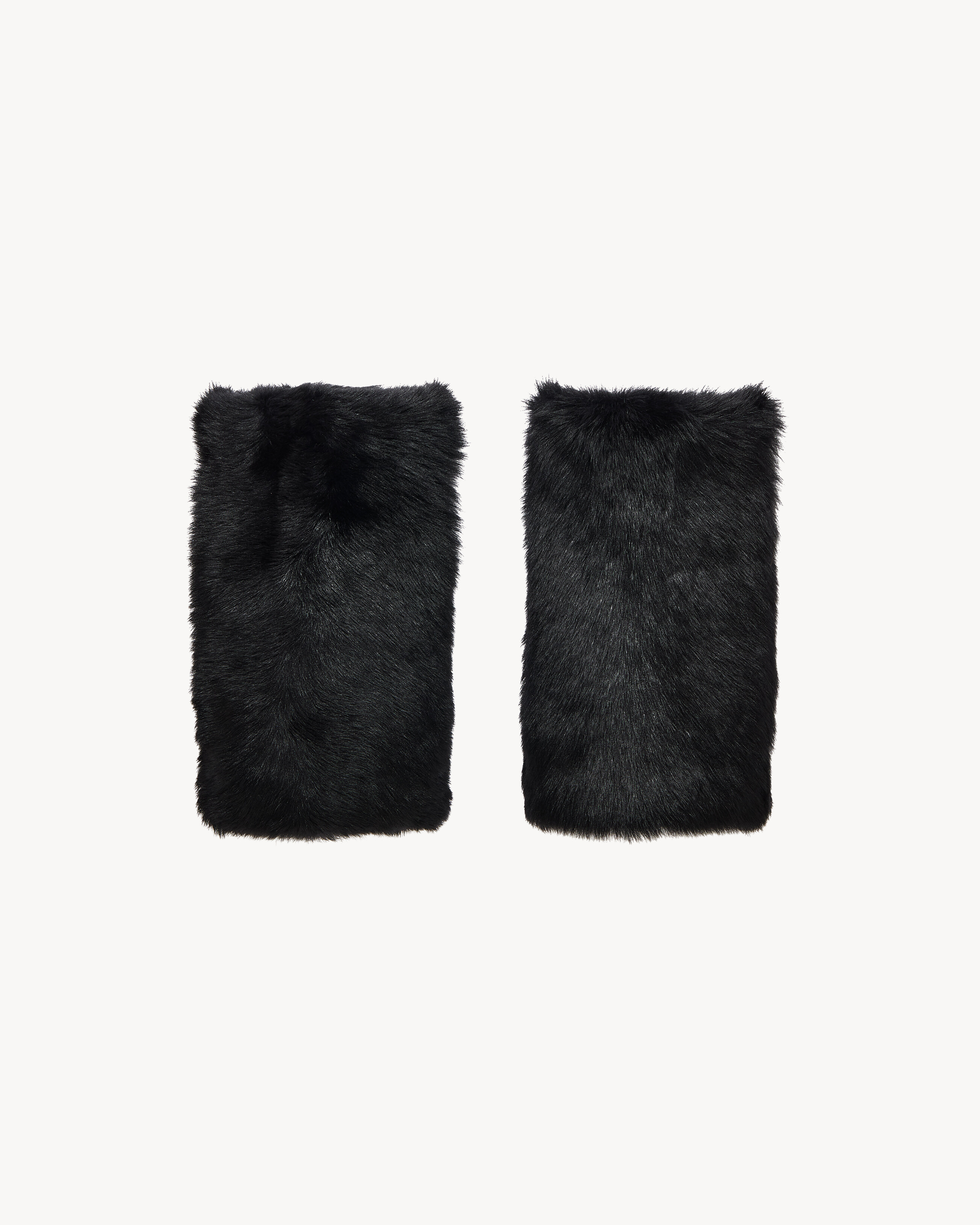 muffs in shearling