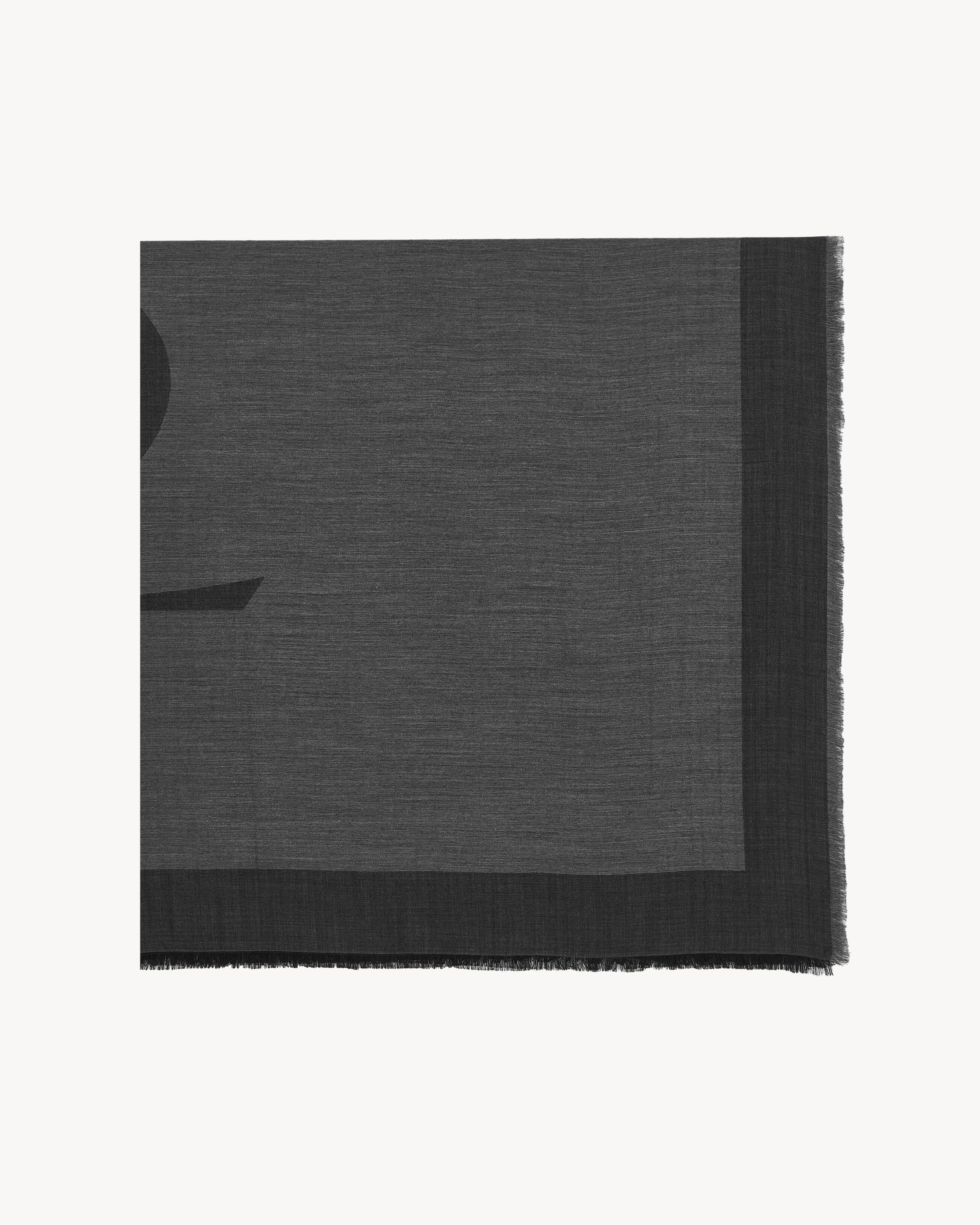 CASSANDRE square scarf in silk and cashmere