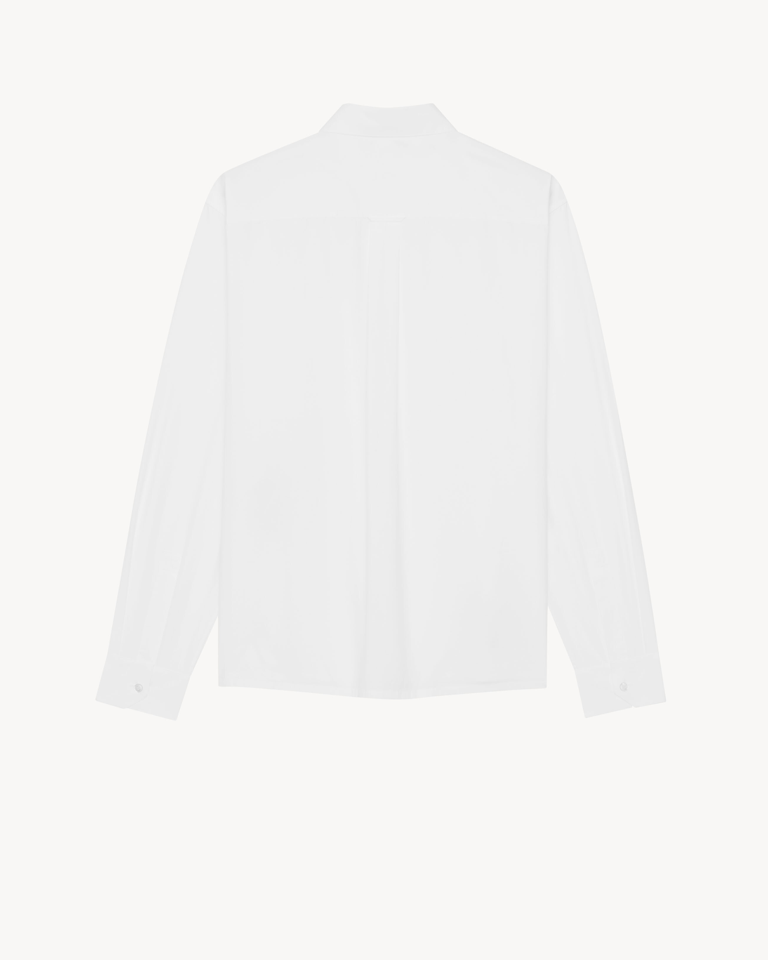 shirt in silk poplin