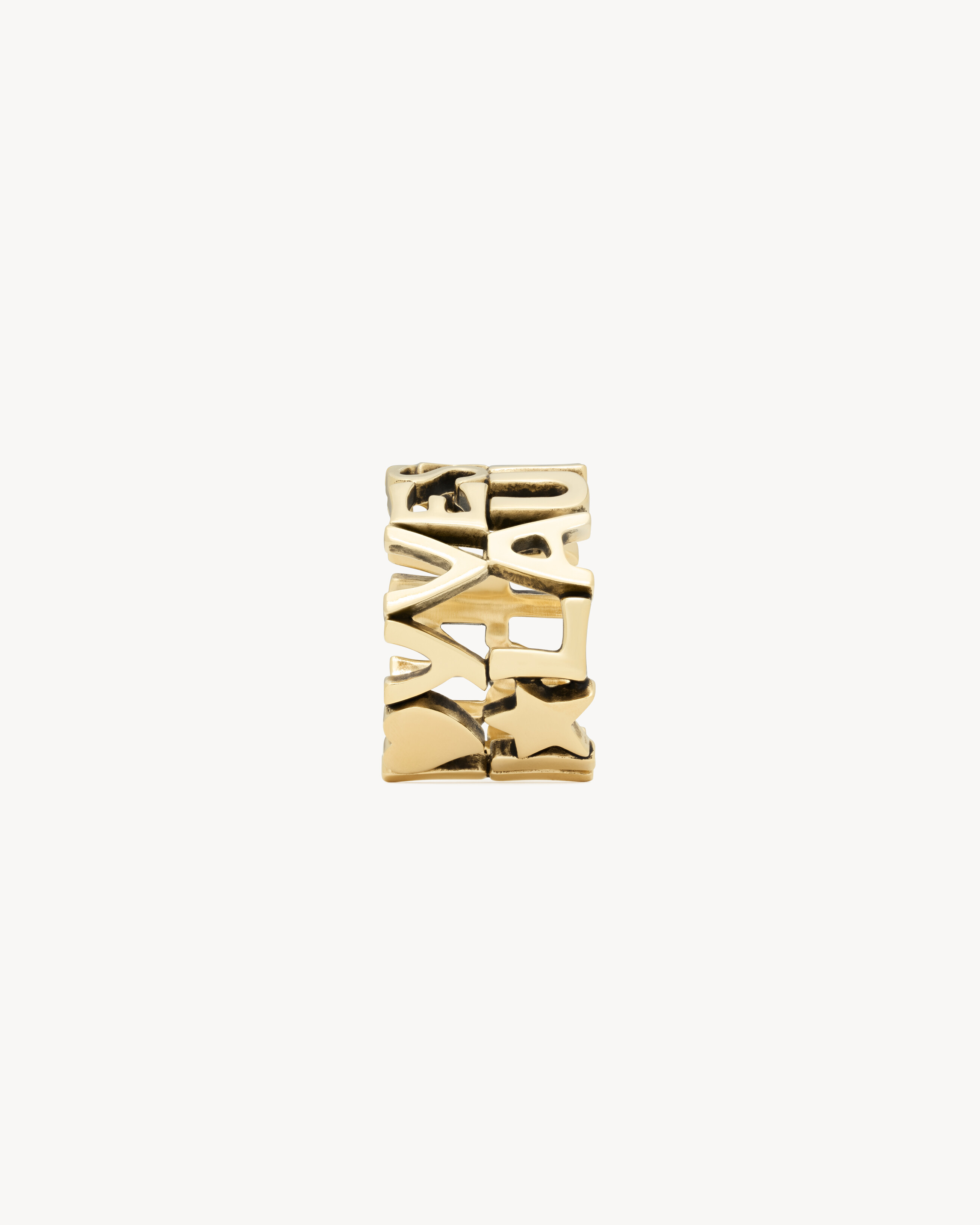 YVES SAINT LAURENT cuff in metal