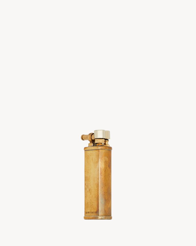 Tsubota Pearl Vintage Lighter in brass