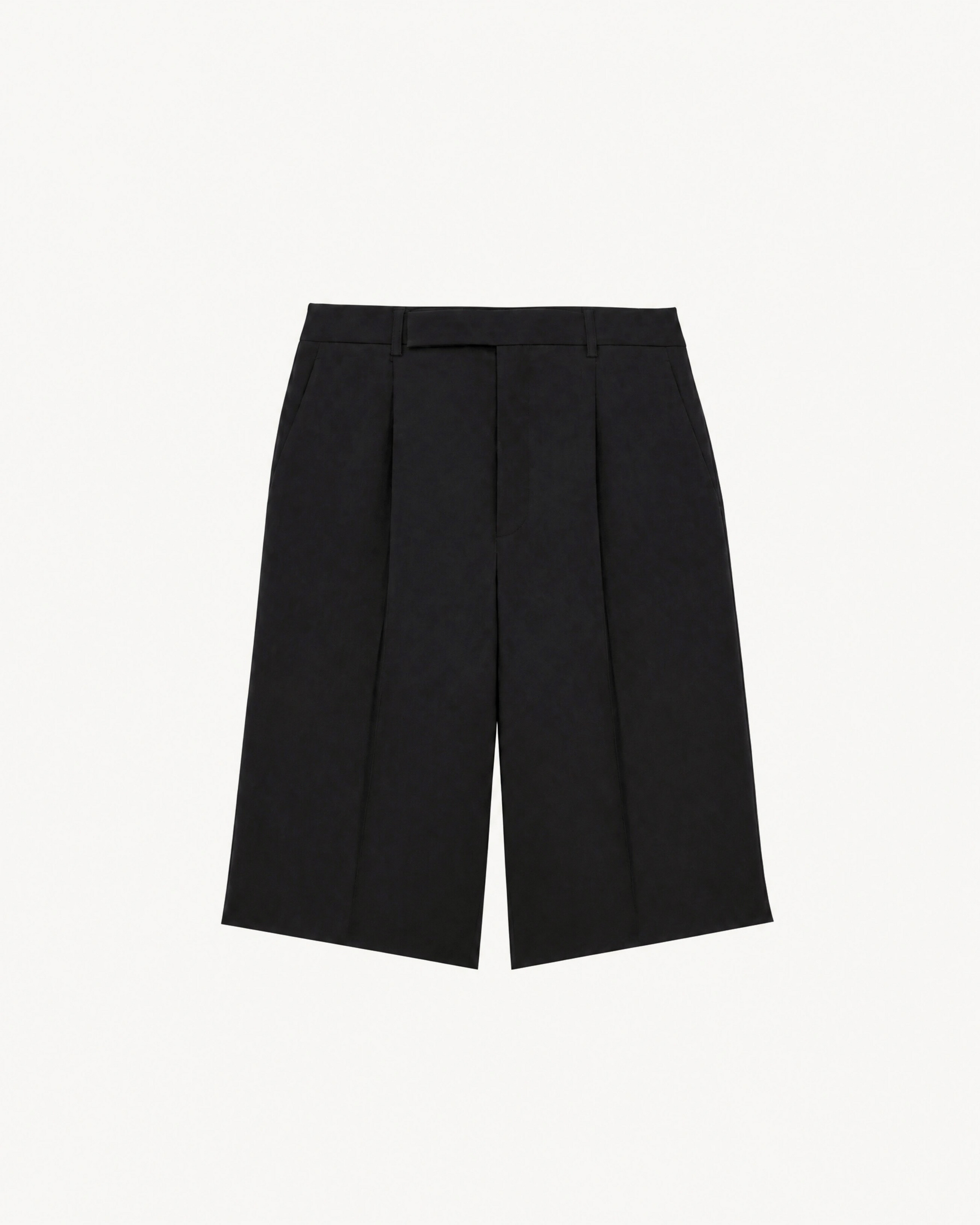 bermuda shorts in grain de poudre