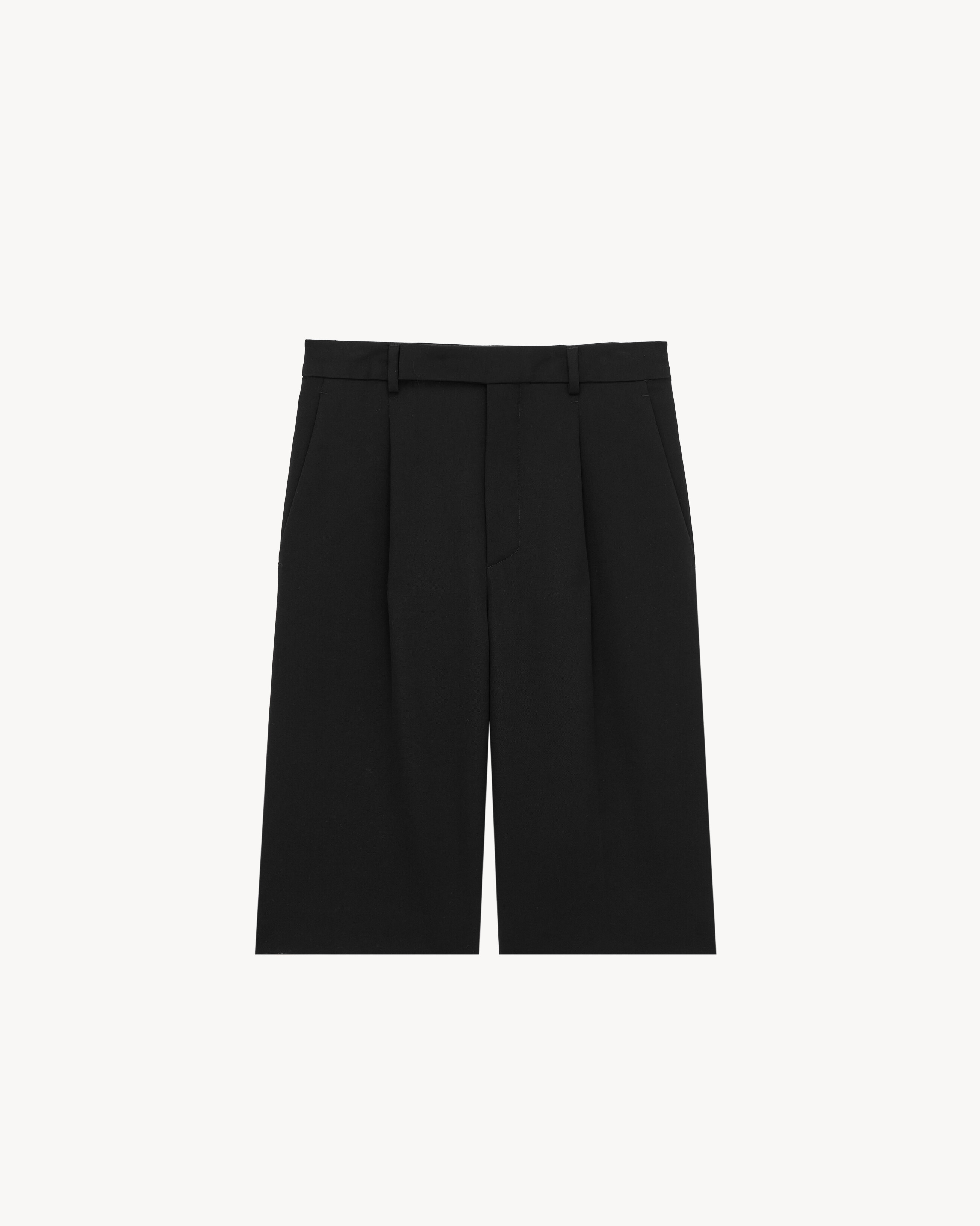 Bermudas de grain de poudre