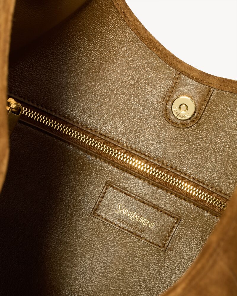 MOMBASA medium in suede in Brown | Saint Laurent | YSL EN-US